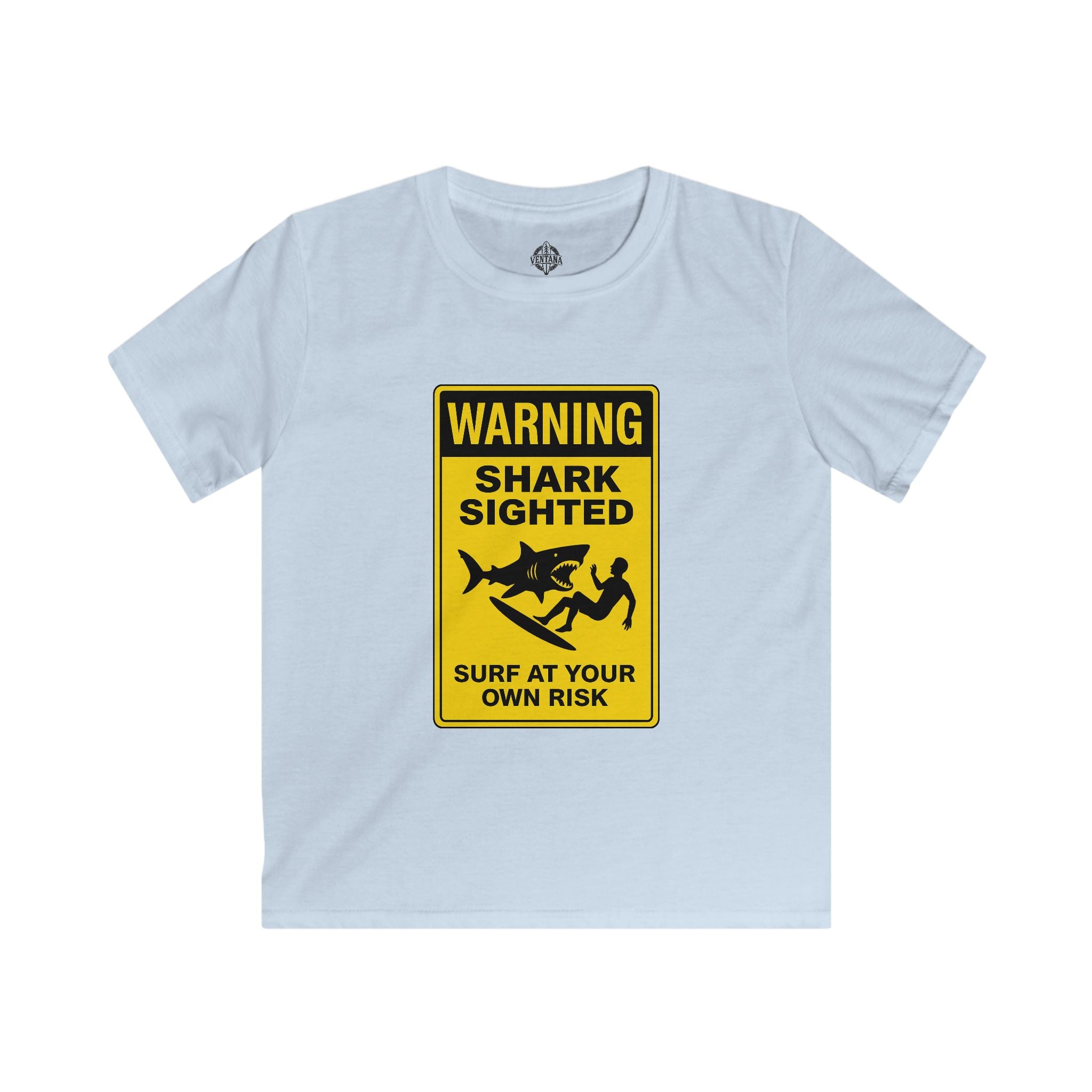 Shark Sighted Kids - Soft Style U.S. Cotton T-Shirt