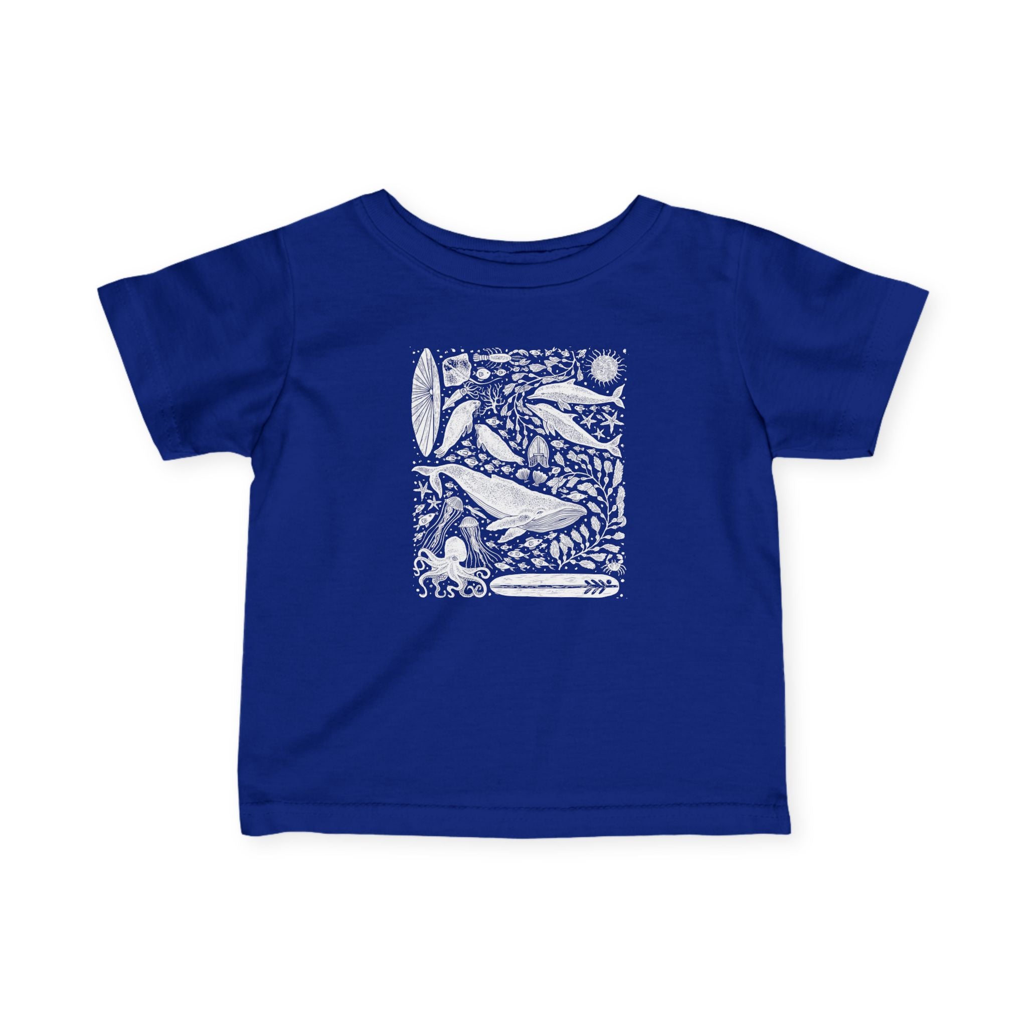 Ventana Marine Life by Lili Arnold - Infant 100% Cotton T-Shirt