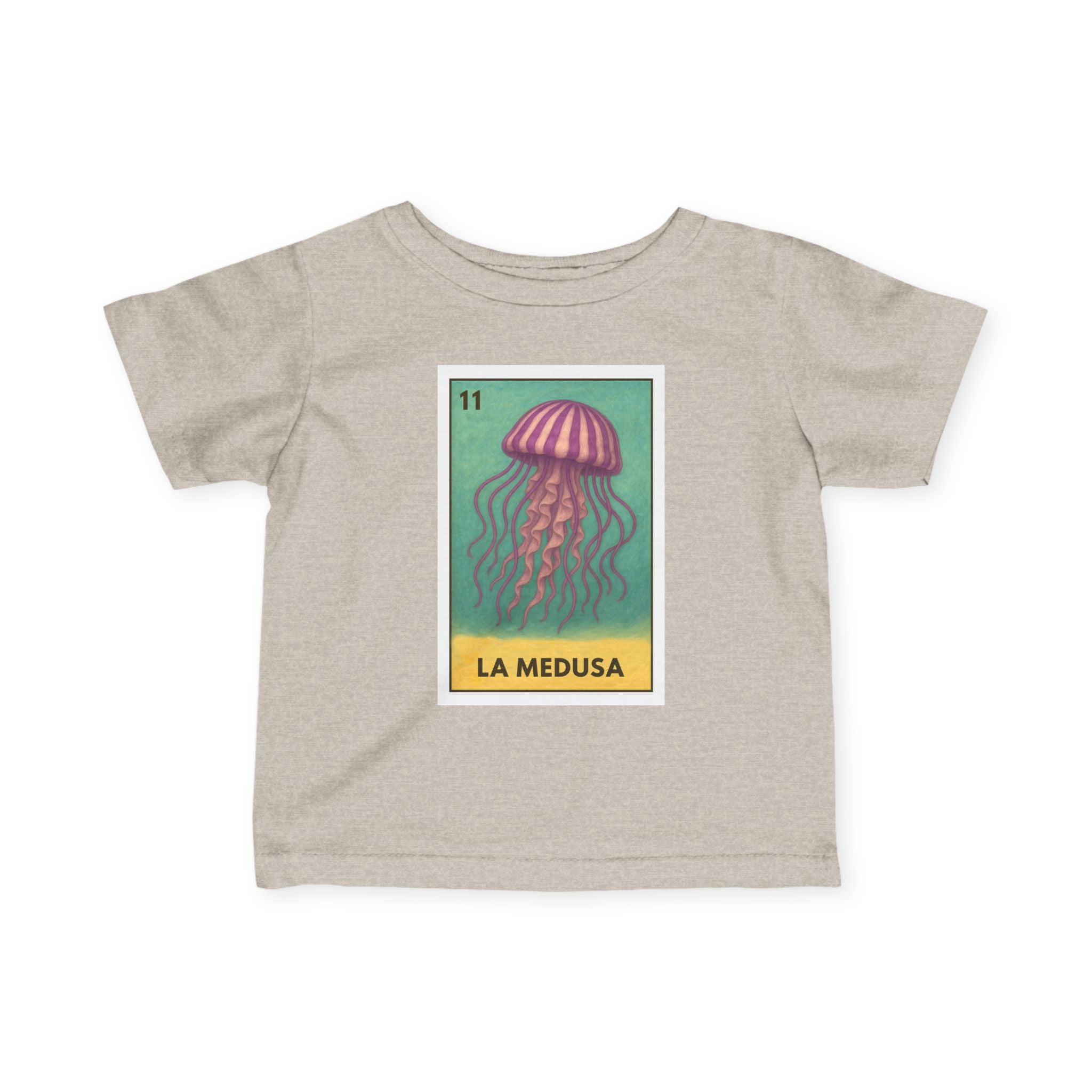 Sea Jelly Lotería - Infant 100% Cotton T-Shirt (La Medusa)