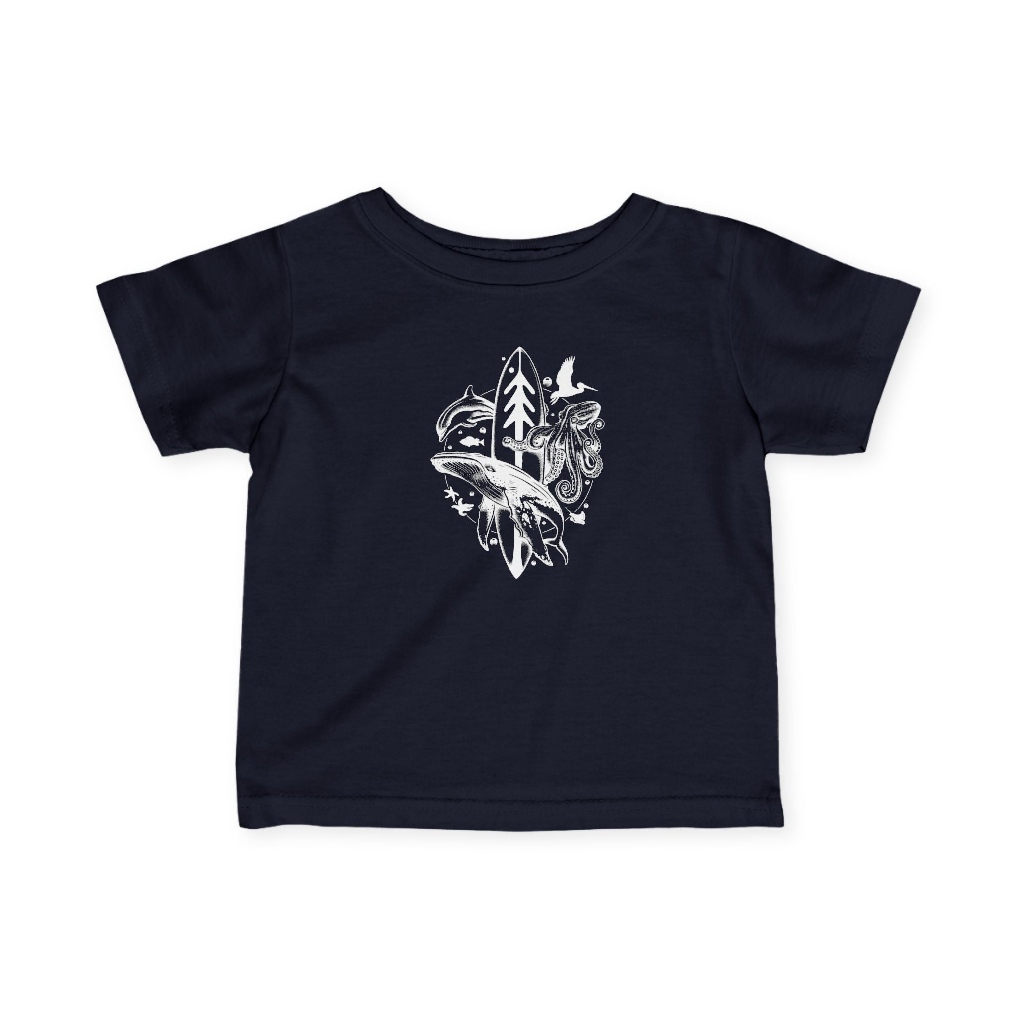 Ventana Monterey Bay by Thiago Bianchini - Infant 100% Cotton T-Shirt