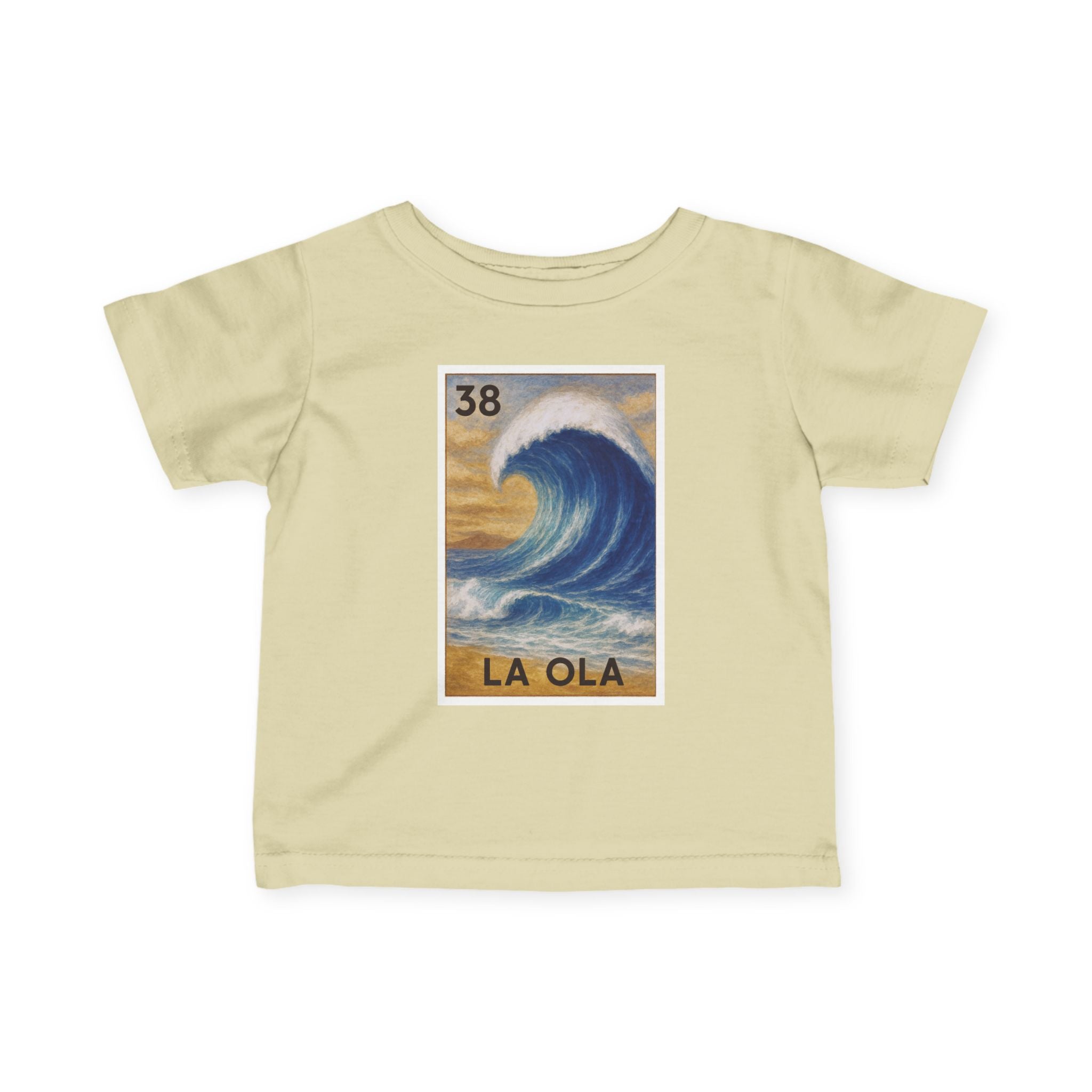 Wave Lotería - Infant 100% Cotton T-Shirt (La Ola)