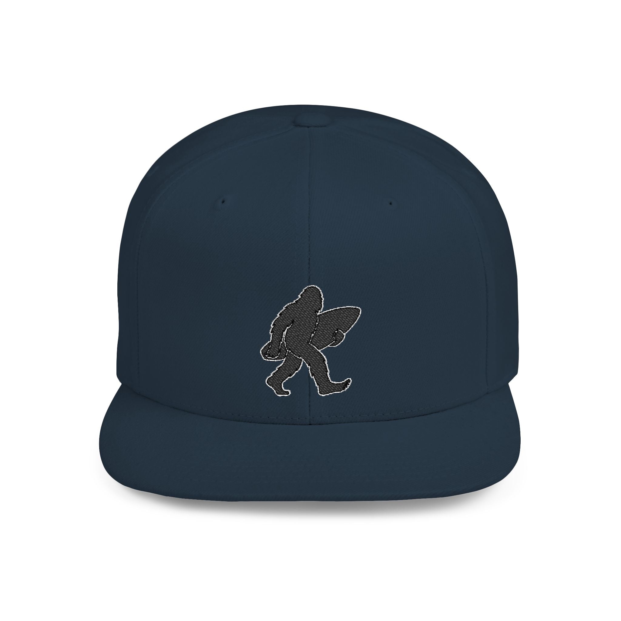 Ventana Surfsquatch Embroidered Flat Bill Snapback Hat