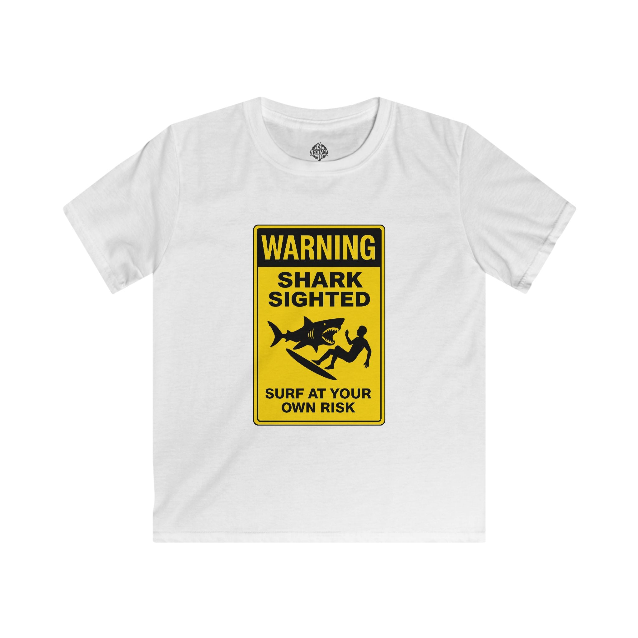 Shark Sighted Kids - Soft Style U.S. Cotton T-Shirt
