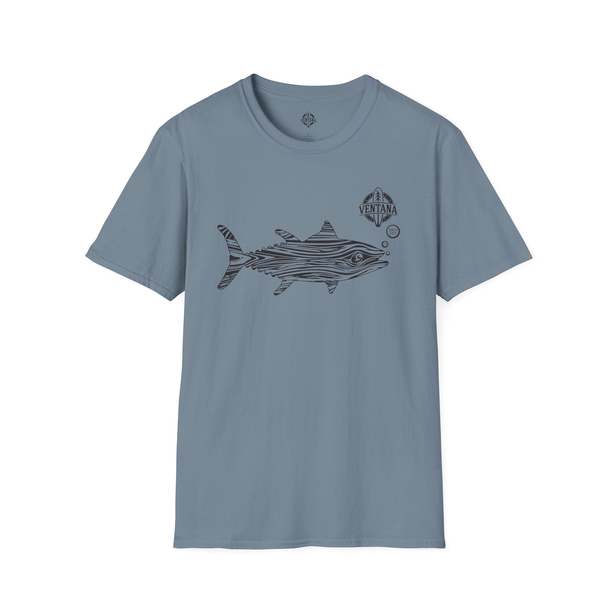 Ventana Wooden Tuna Unisex - Soft Style U.S. Cotton T-Shirt