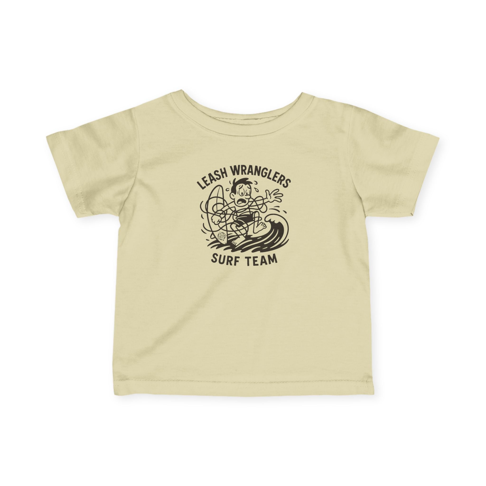 Leash Wranglers Surf Team - Infant 100% Cotton T-Shirt