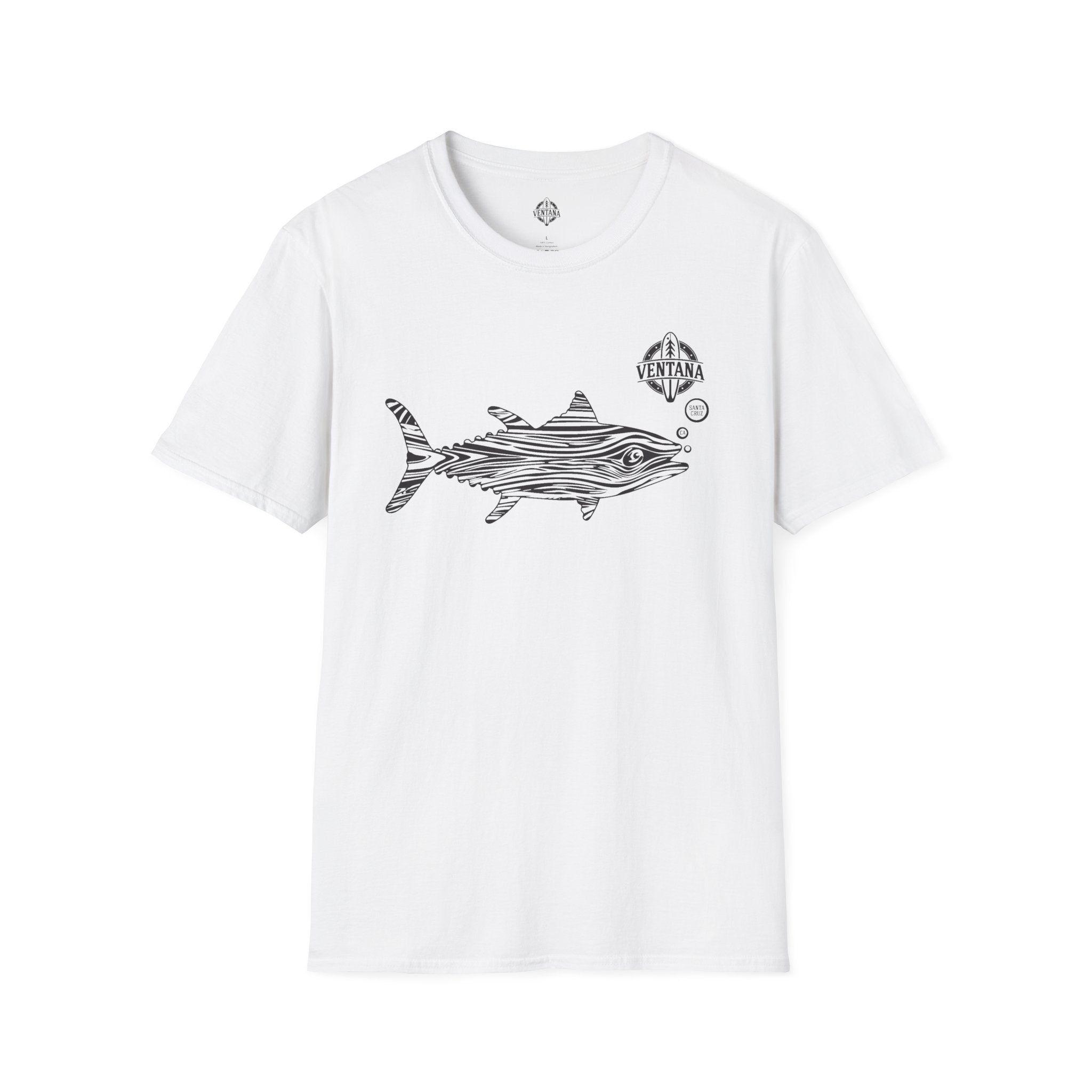 Ventana Wooden Tuna Unisex - Soft Style U.S. Cotton T-Shirt
