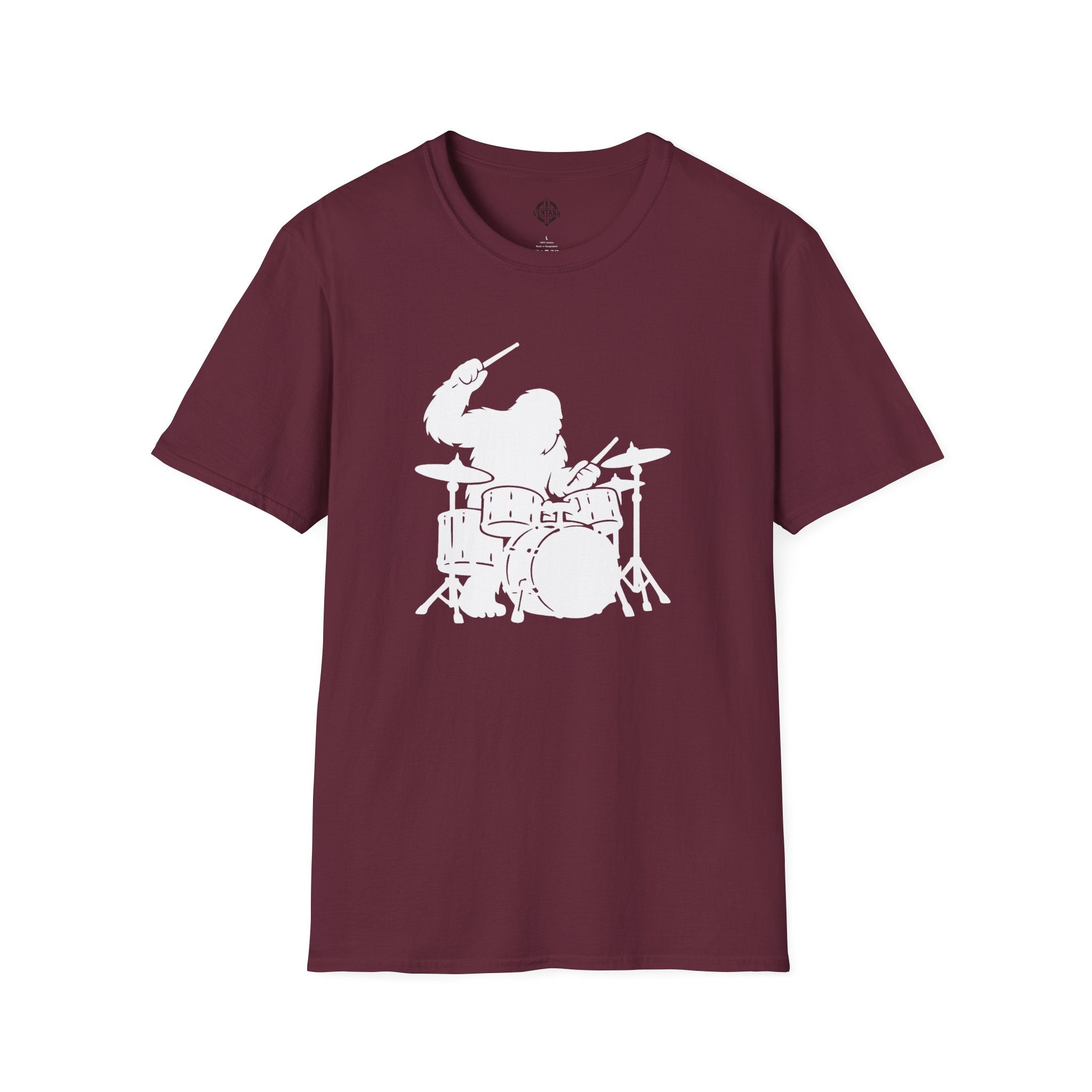 Ventana Drumsquatch Unisex - U.S. Cotton T-Shirt