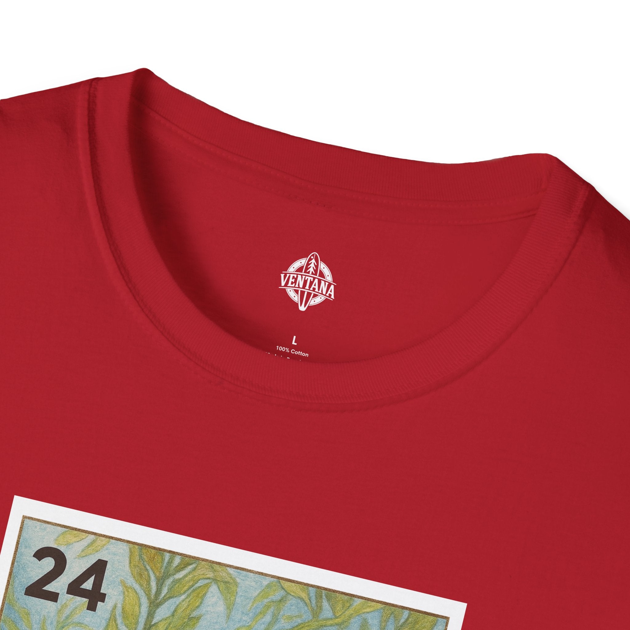 Kelp Forest Lotería Unisex - Soft Style U.S. Cotton T-Shirt (El Bosque de Algas)