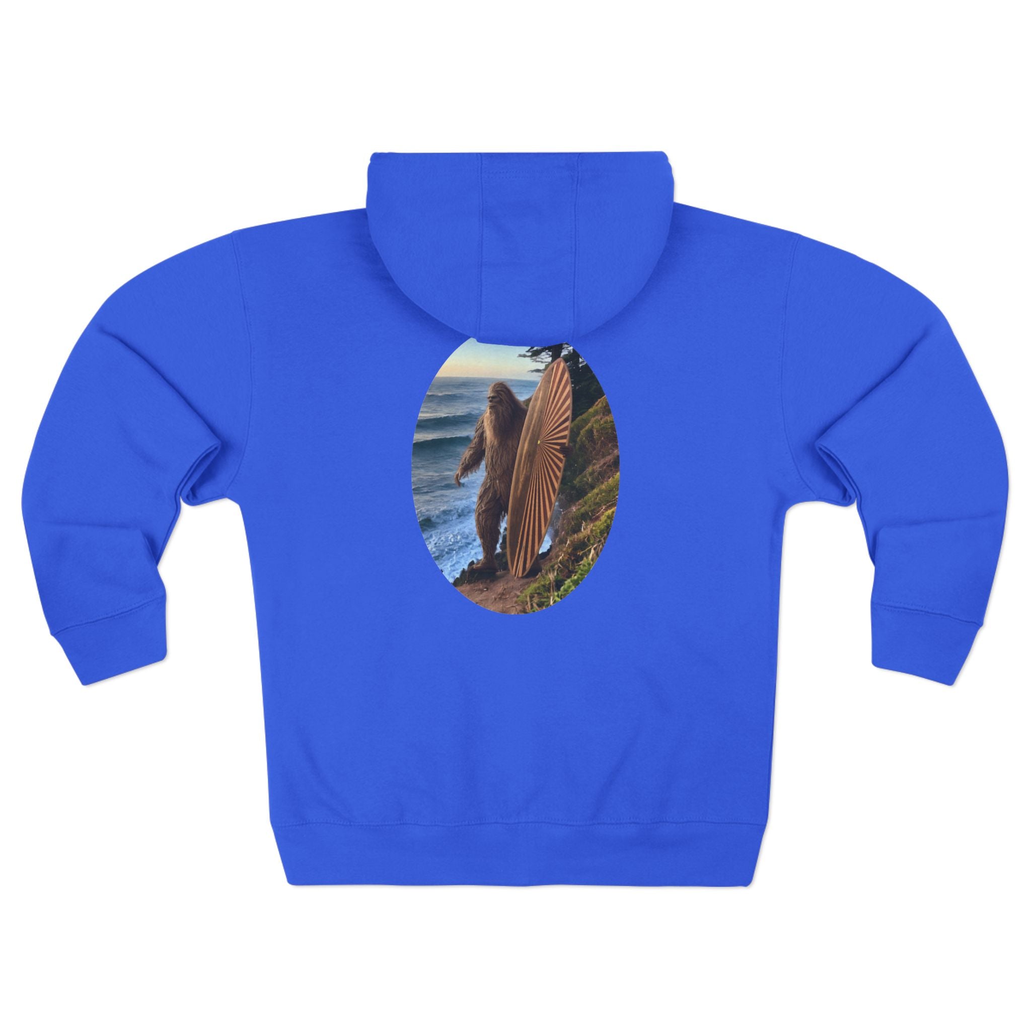 Ventana Real Surfsquatch Unisex - Zip Cotton Blend Fleece Hoodie