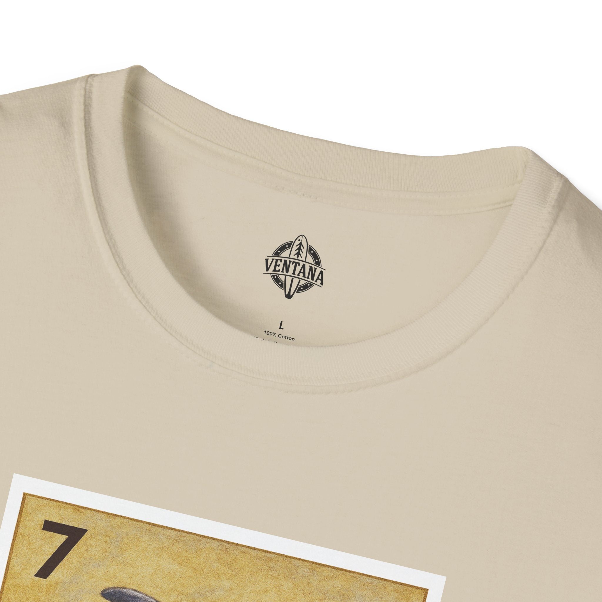 Dolphin Lotería Unisex - Soft Style U.S. Cotton T-Shirt (El Delfín)