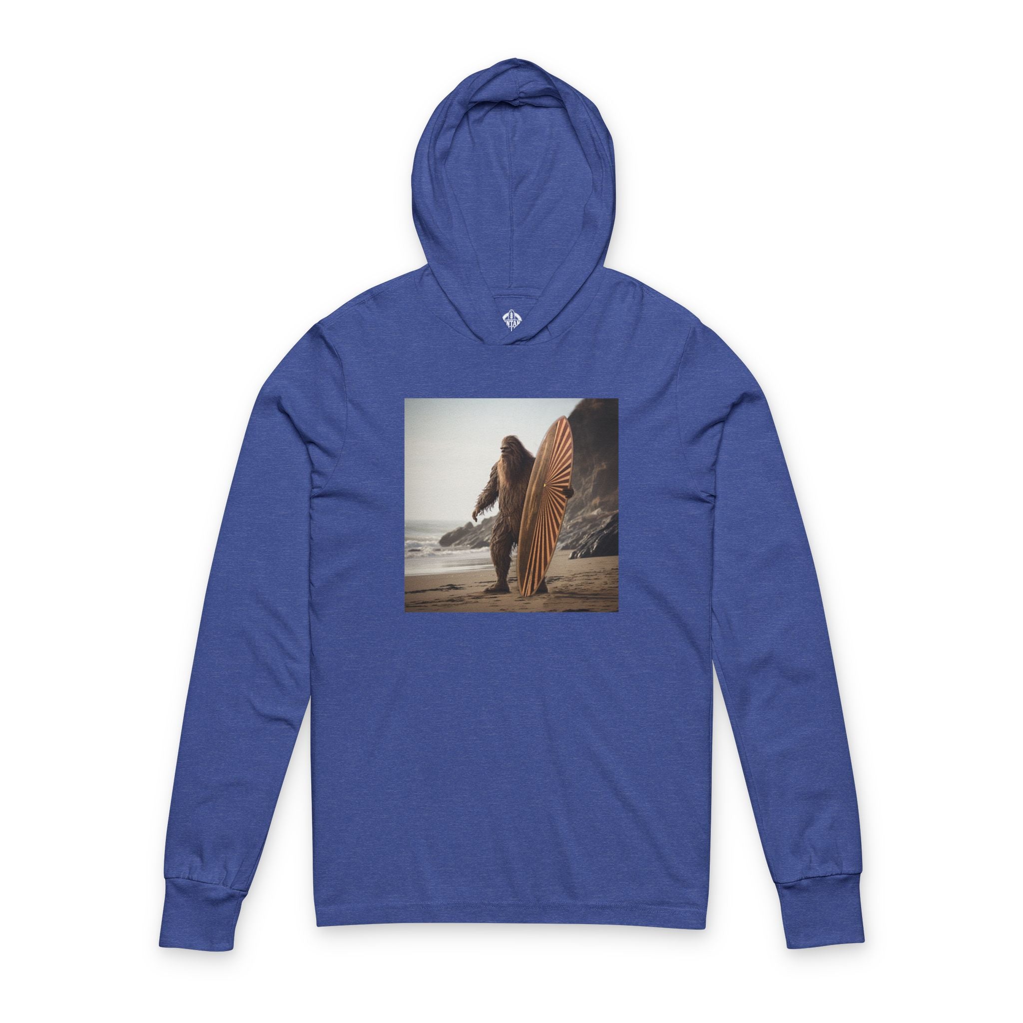 Ventana Real Surfsquatch Unisex - Cotton Long Sleeve Hooded T-Shirt