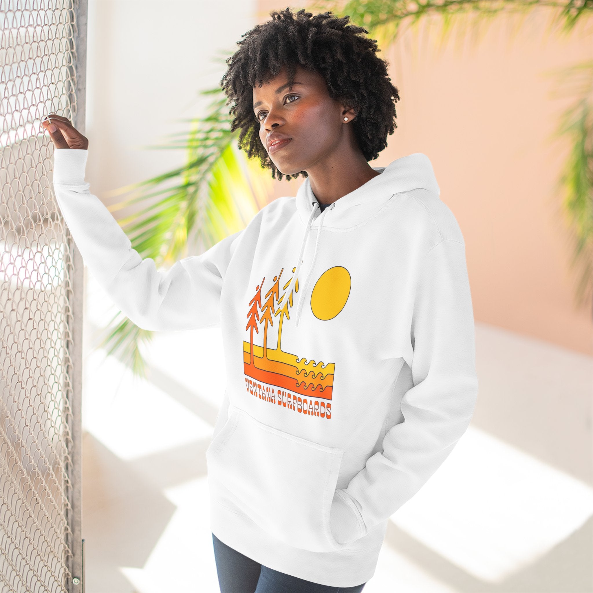 Ventana Circa 78 Unisex - Pull-Over Cotton Blend Fleece Hoodie