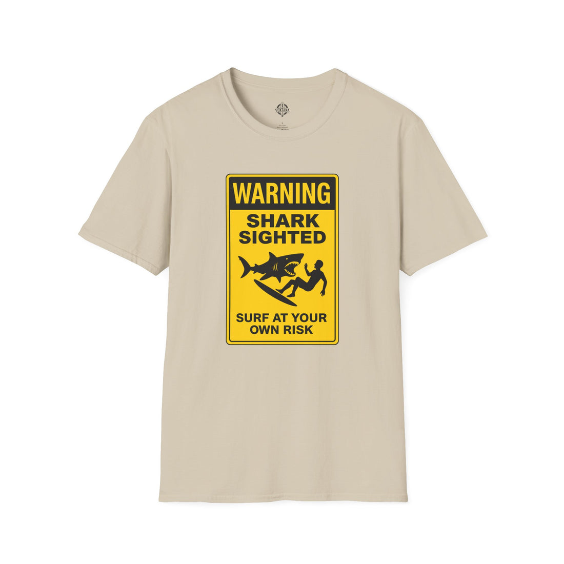 Shark Sighted Unisex - Soft Style U.S. Cotton T-Shirt