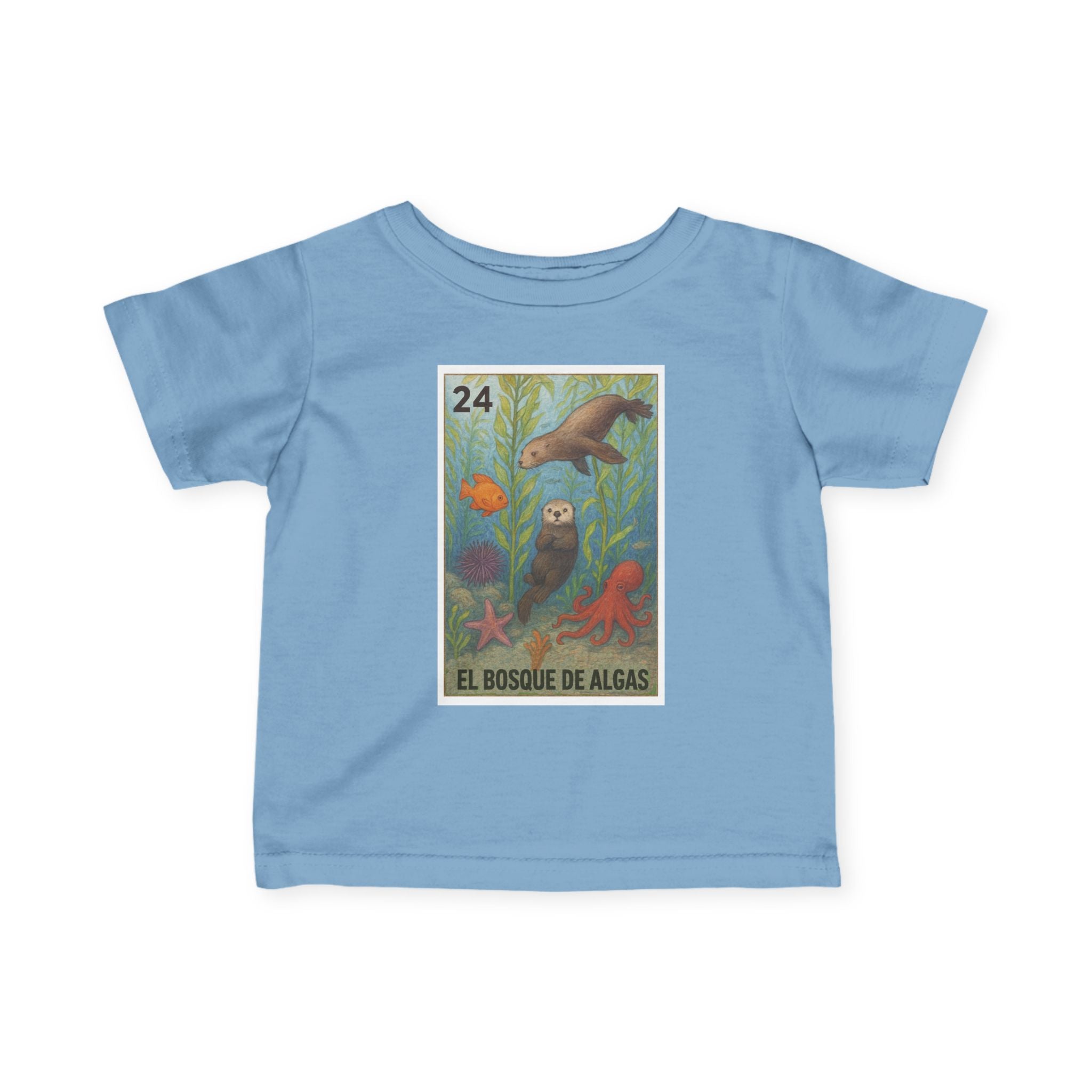 Kelp Forest Lotería - Infant 100% Cotton T-Shirt (El Bosque de Algas)