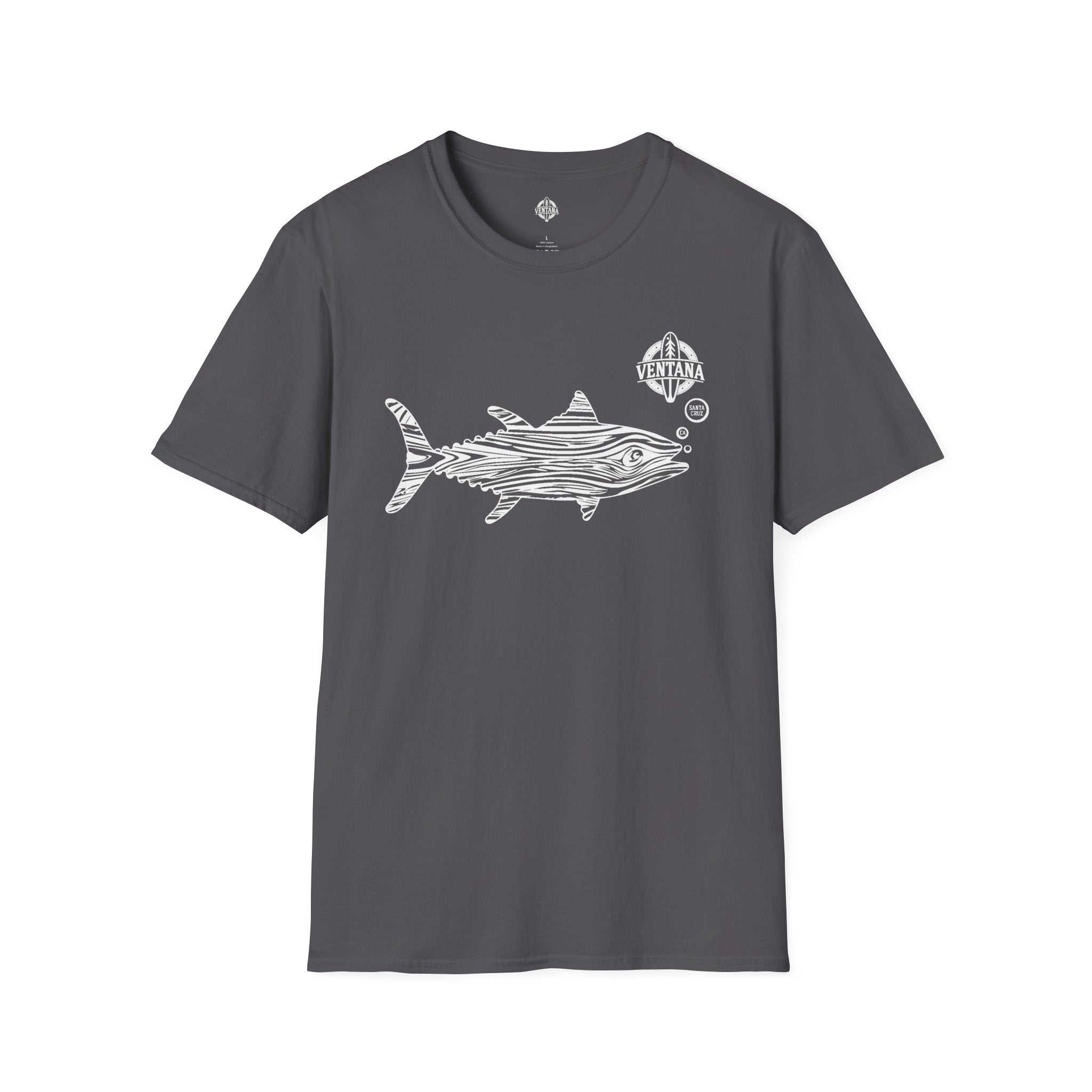 Ventana Wooden Tuna Unisex - Soft Style U.S. Cotton T-Shirt