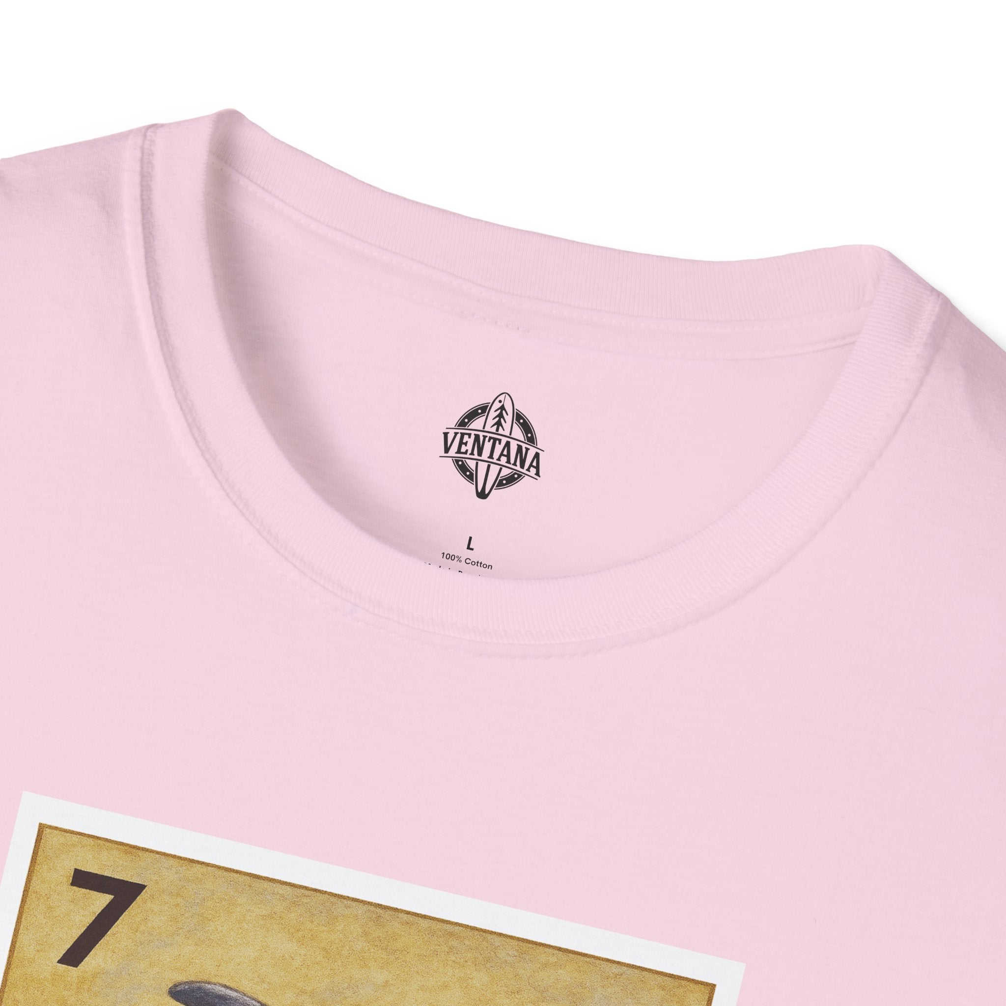 Dolphin Lotería Unisex - Soft Style U.S. Cotton T-Shirt (El Delfín)