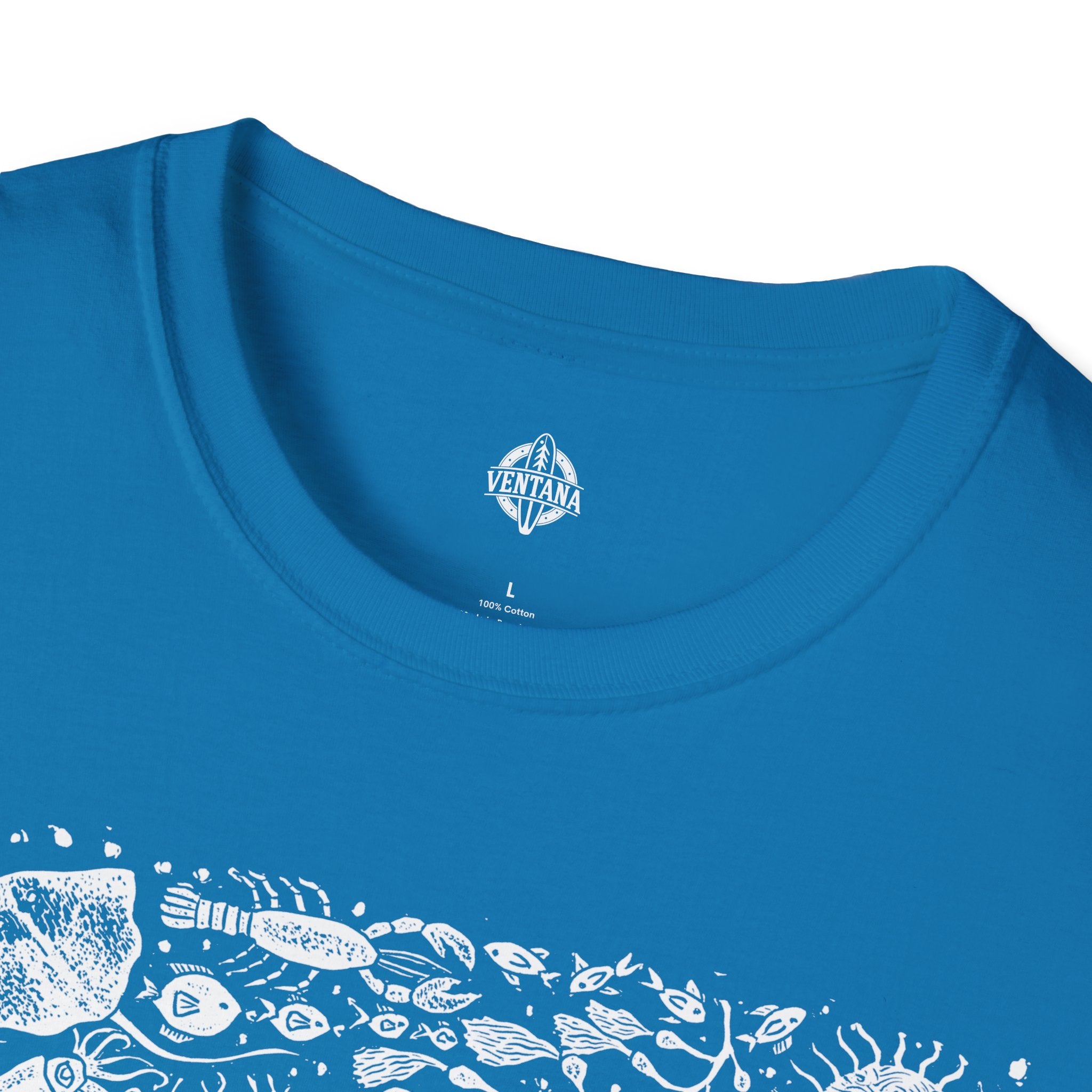 Ventana Marine Life by Lili Arnold Unisex - Soft Style U.S. Cotton T-Shirt