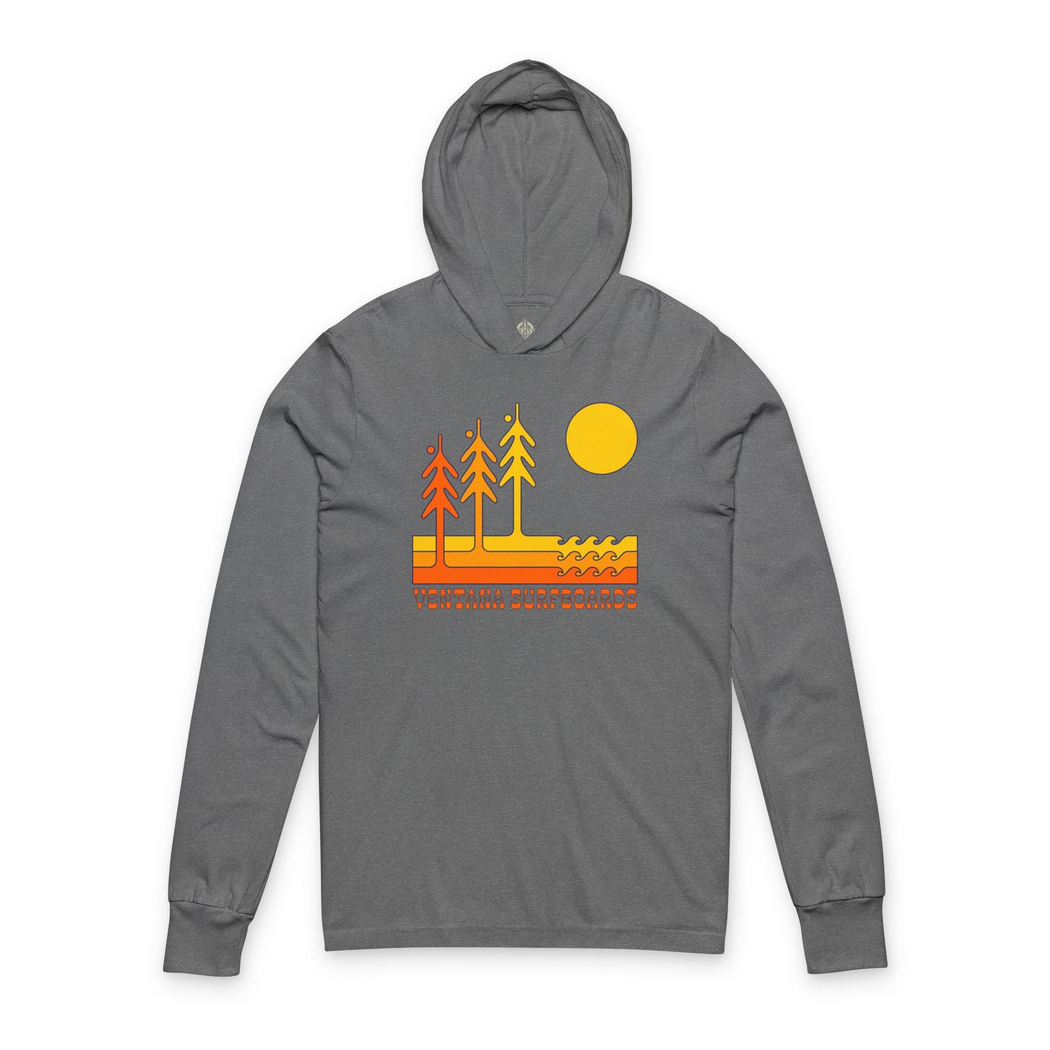 Ventana Circa 78 Unisex - Cotton Long Sleeve Hooded T-Shirt