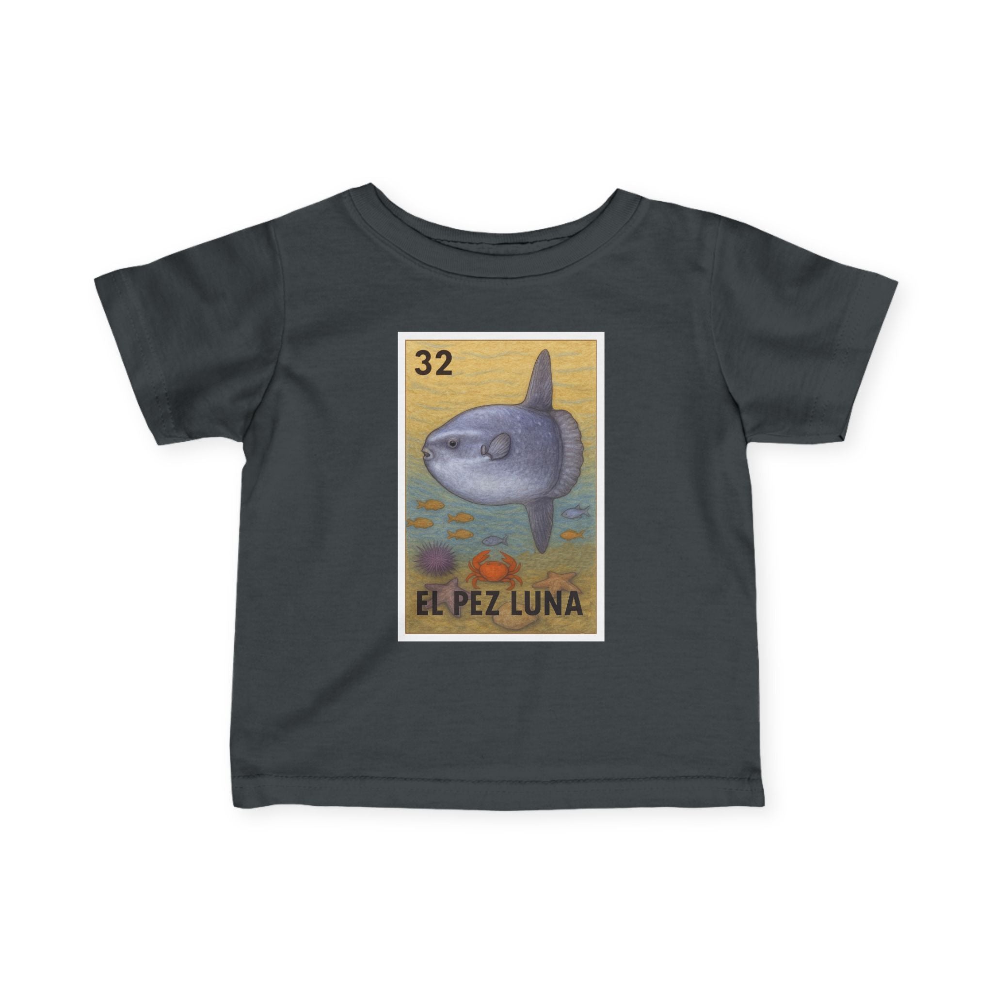 Sunfish Lotería - Infant 100% Cotton T-Shirt (El Pez Luna)