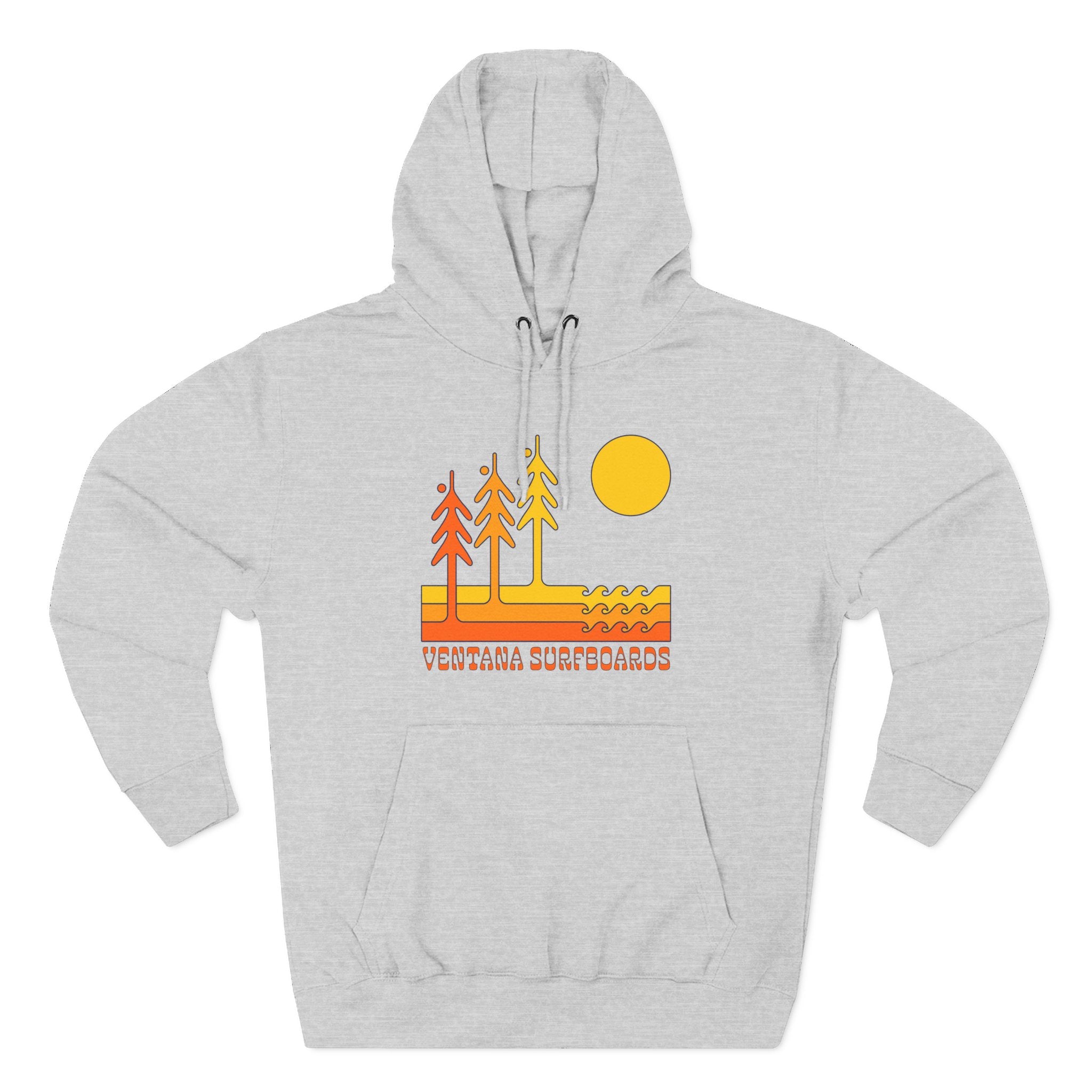 Ventana Circa 78 Unisex - Pull-Over Cotton Blend Fleece Hoodie