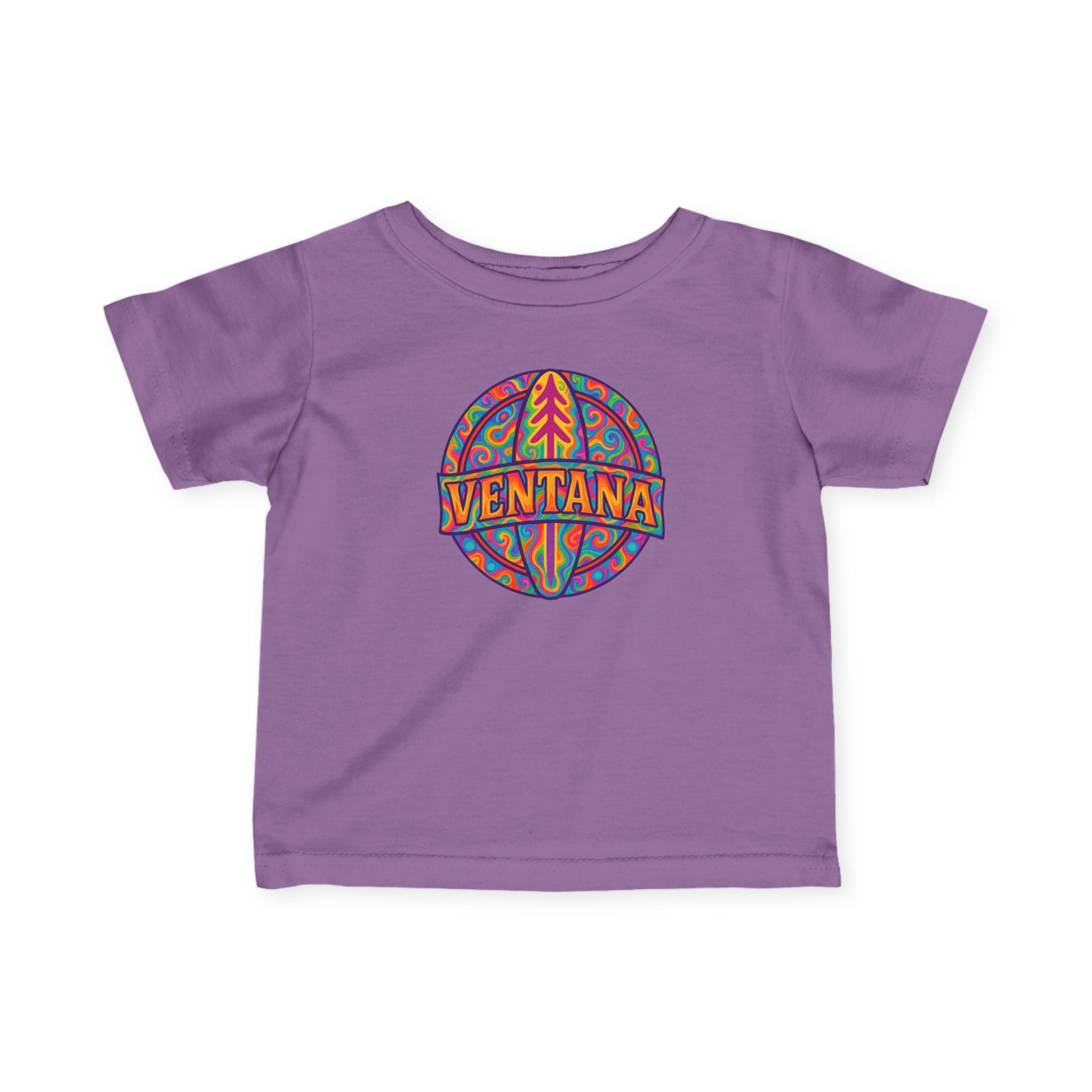 Ventana Psychedelic Treefish Logo - Infant 100% Cotton T-Shirt
