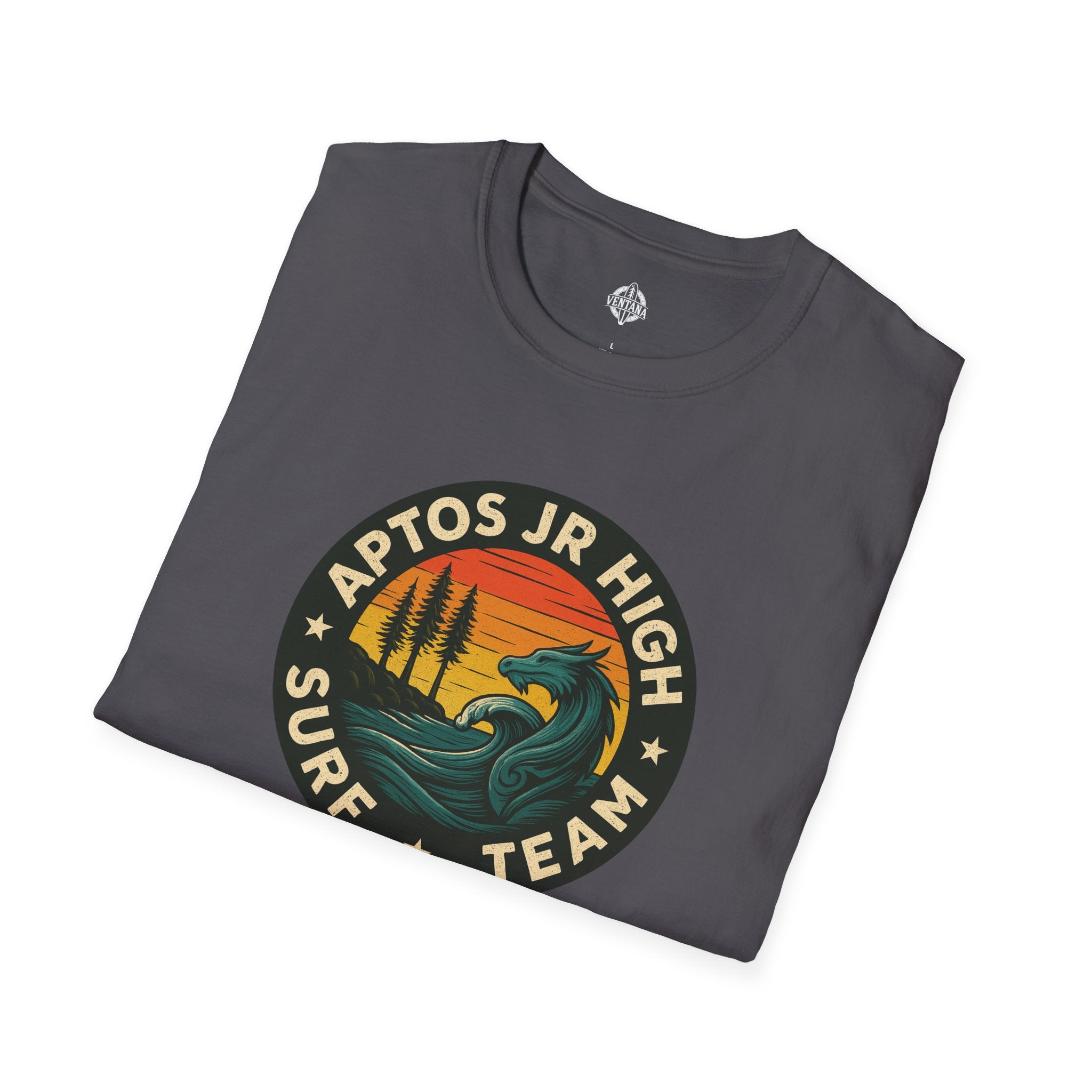 Aptos Junior High Surf Team Unisex - U.S. Cotton T-Shirt