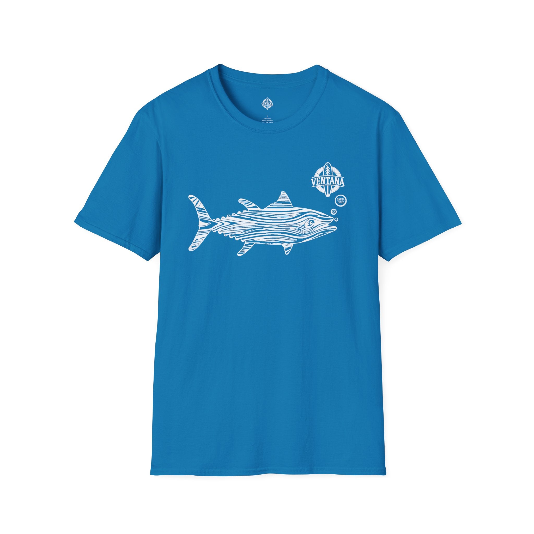 Ventana Wooden Tuna Unisex - Soft Style U.S. Cotton T-Shirt