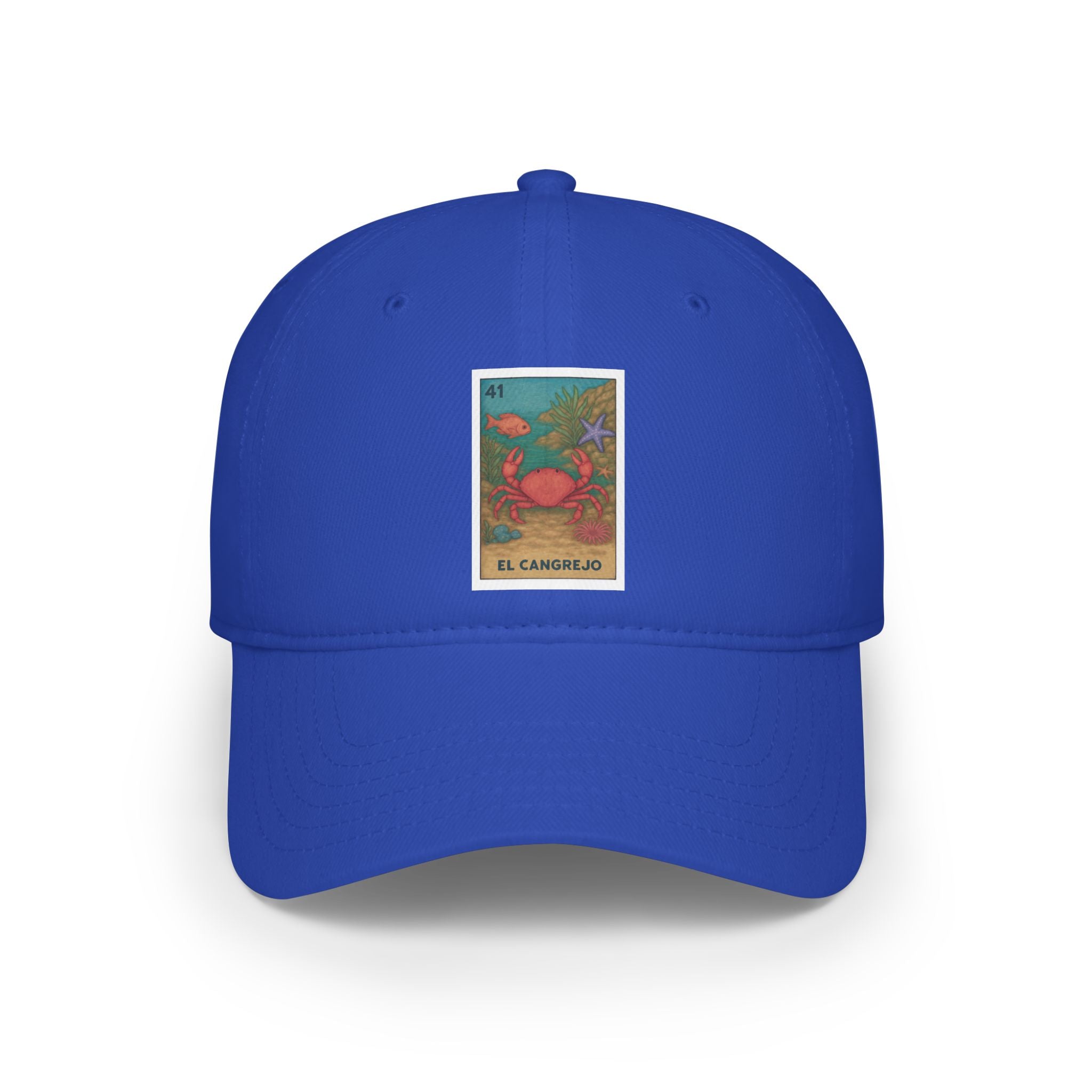 Crab Lotería Unisex - 100% Cotton Baseball Cap (El Cangrejo)