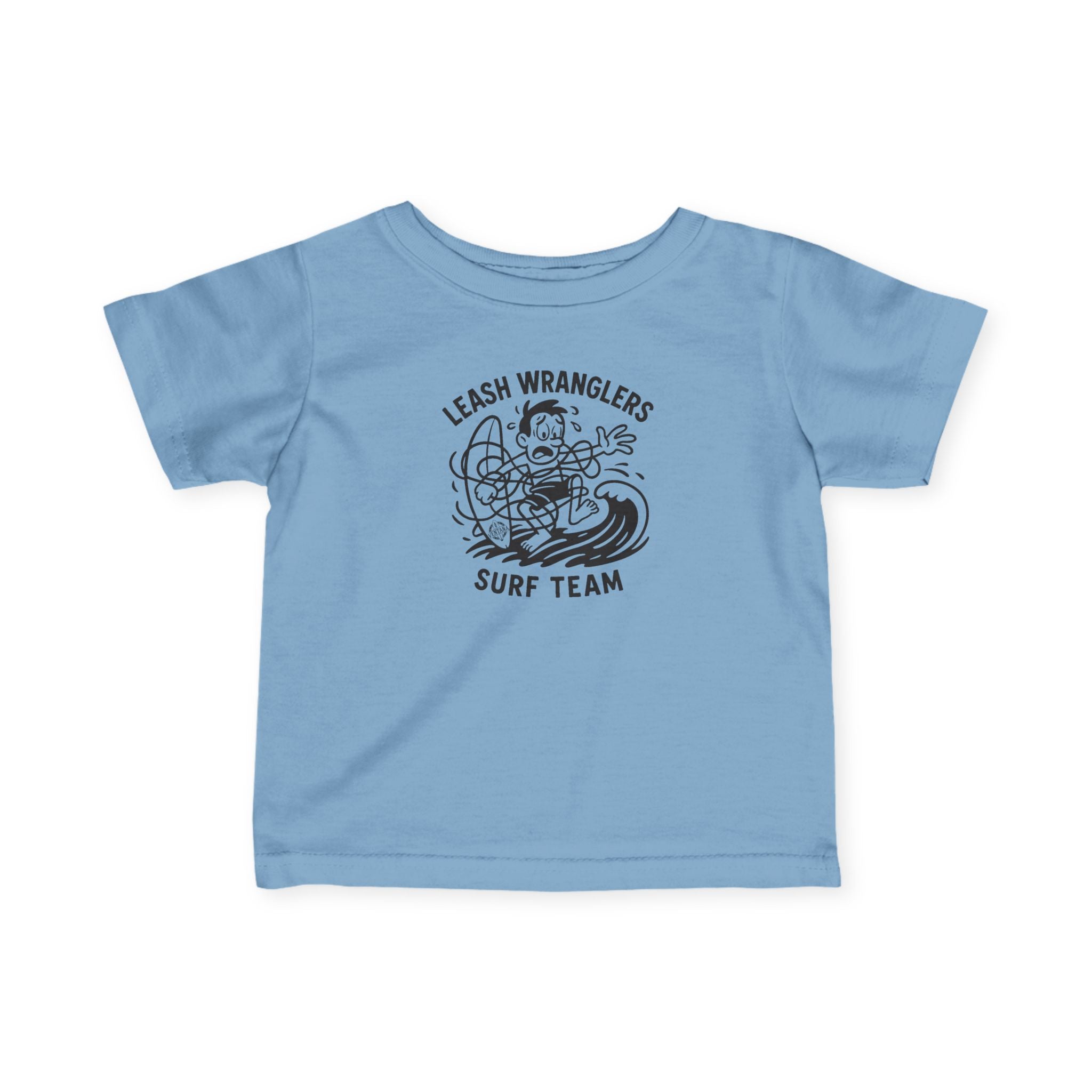 Leash Wranglers Surf Team - Infant 100% Cotton T-Shirt
