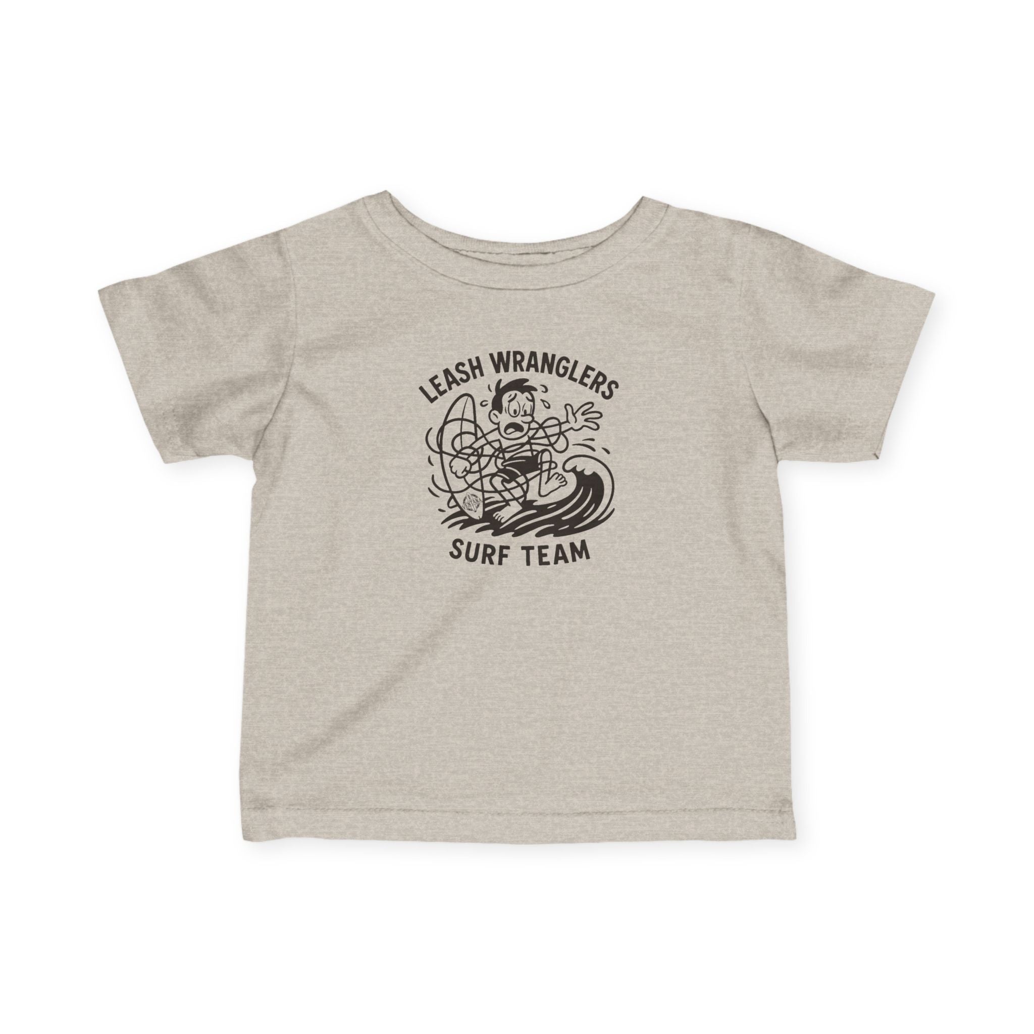 Leash Wranglers Surf Team - Infant 100% Cotton T-Shirt