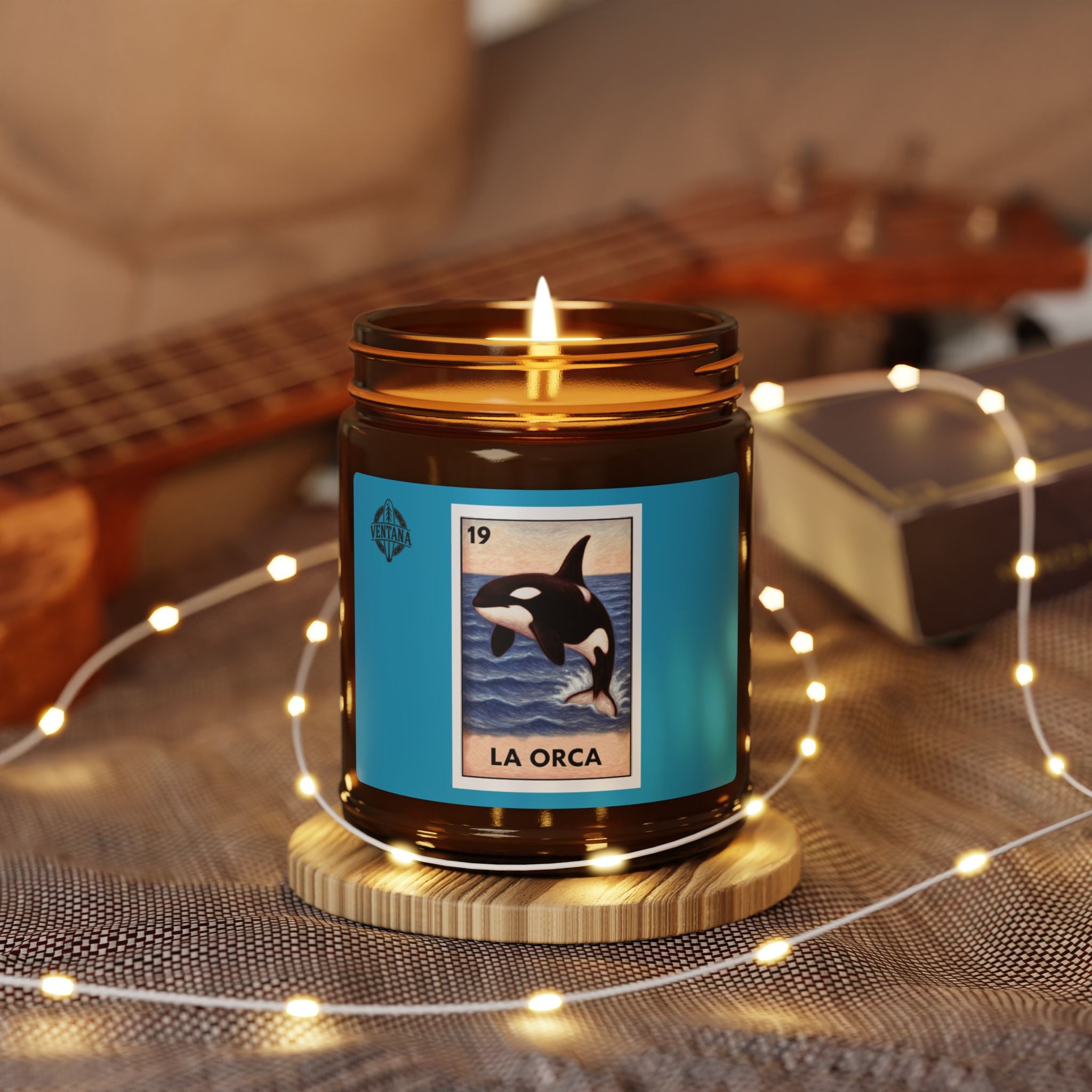 Orca Lotería - Scented Soy Candle (La Orca)