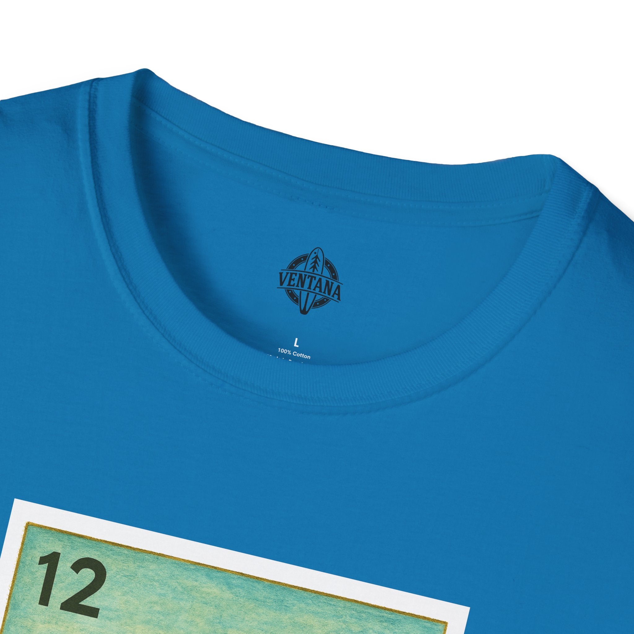 Whale Lotería Unisex - Soft Style U.S. Cotton T-Shirt (La Ballena)