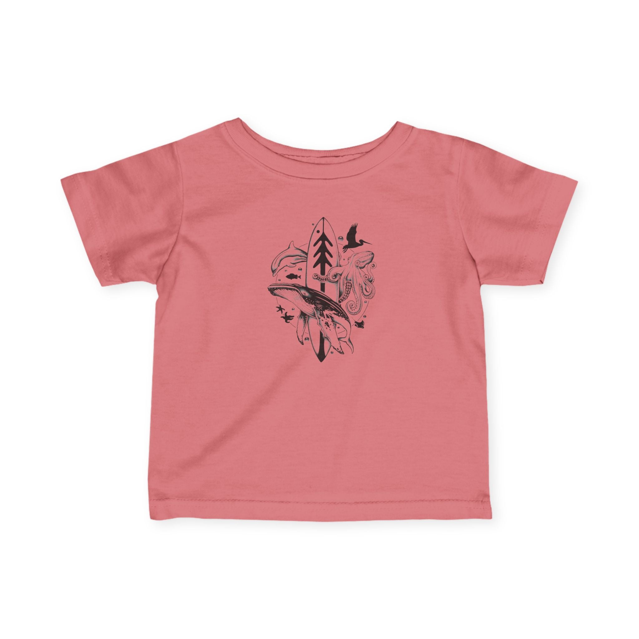 Ventana Monterey Bay by Thiago Bianchini - Infant 100% Cotton T-Shirt