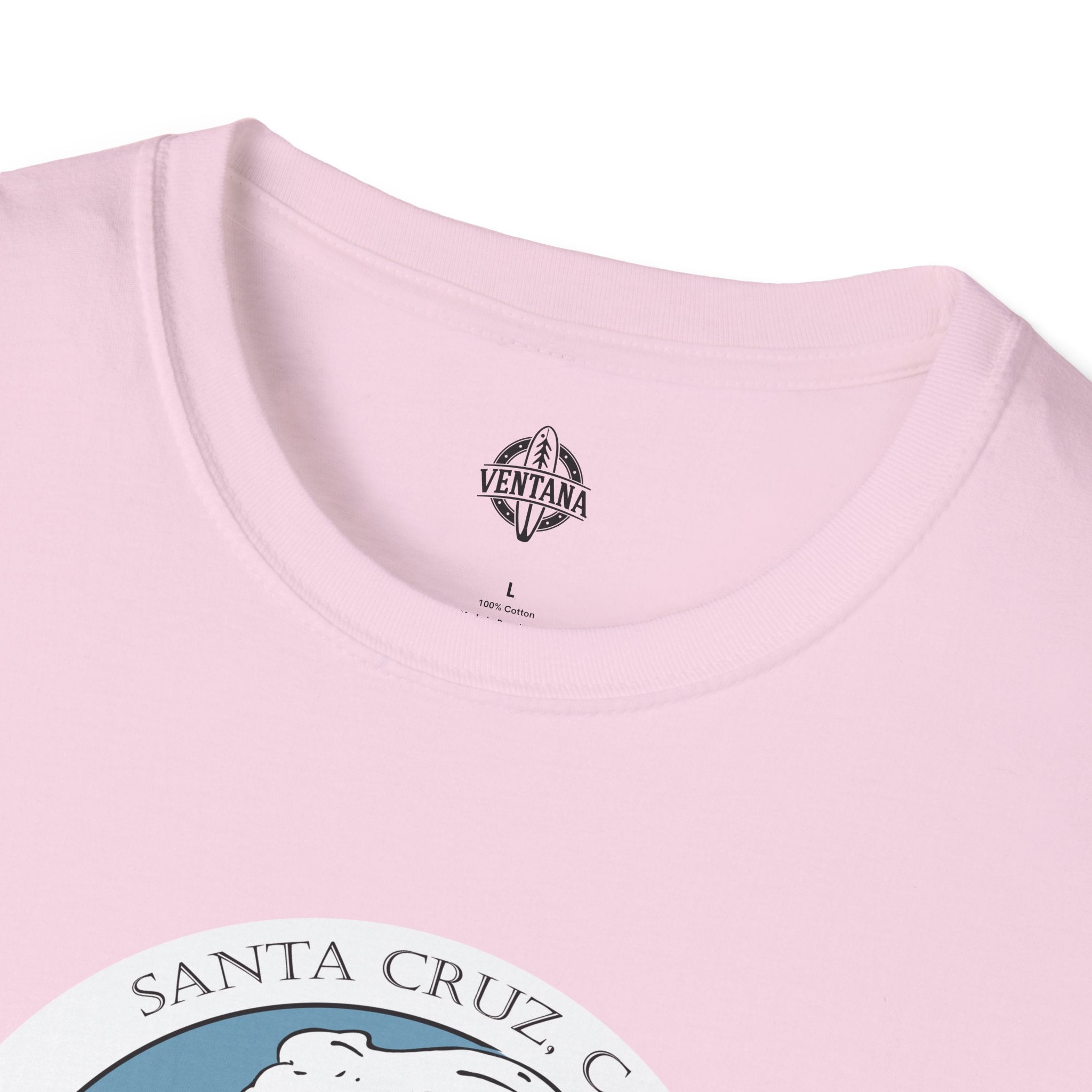 Surf with Otter 841 by Thiago Bianchini Unisex - Soft Style U.S. Cotton T-Shirt