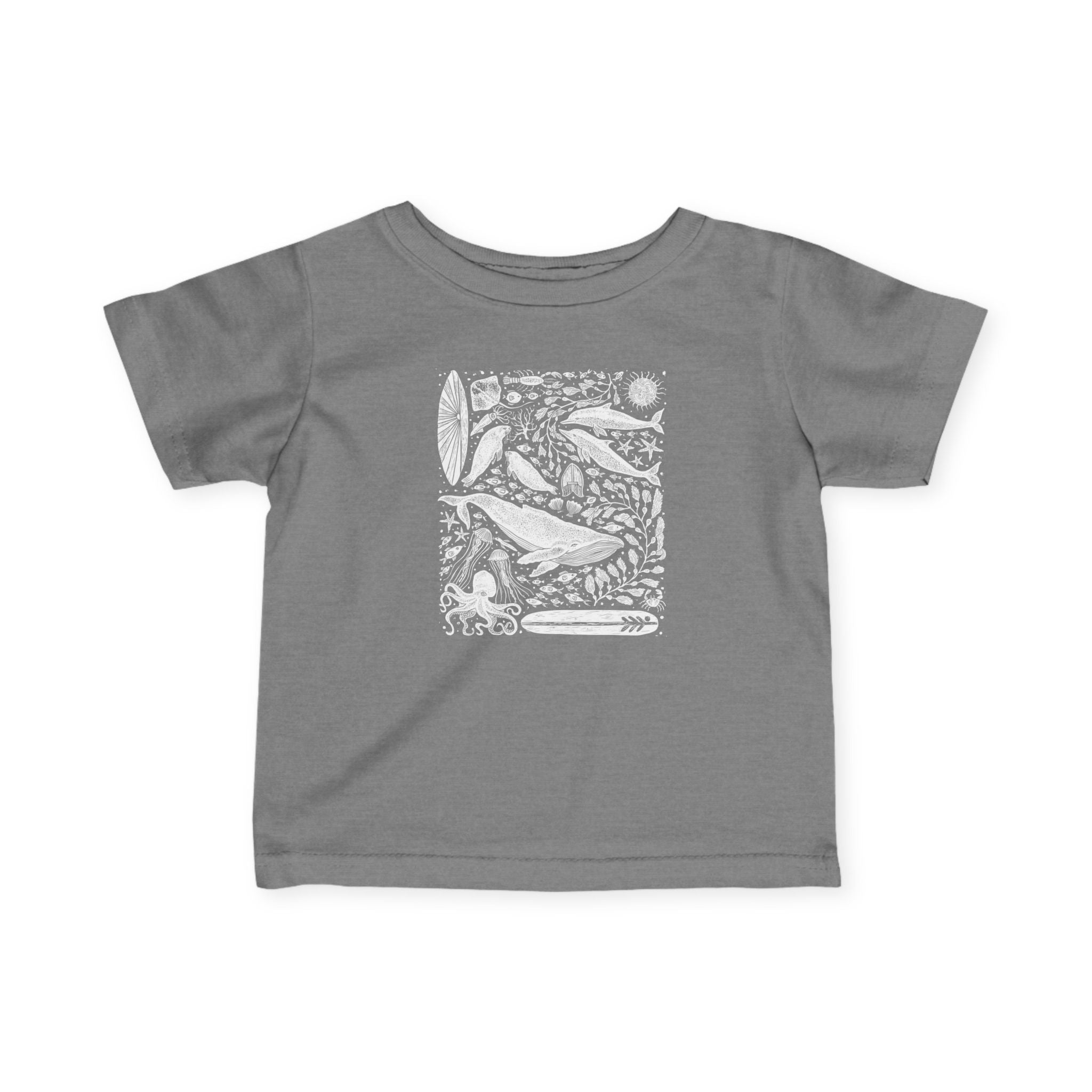 Ventana Marine Life by Lili Arnold - Infant 100% Cotton T-Shirt