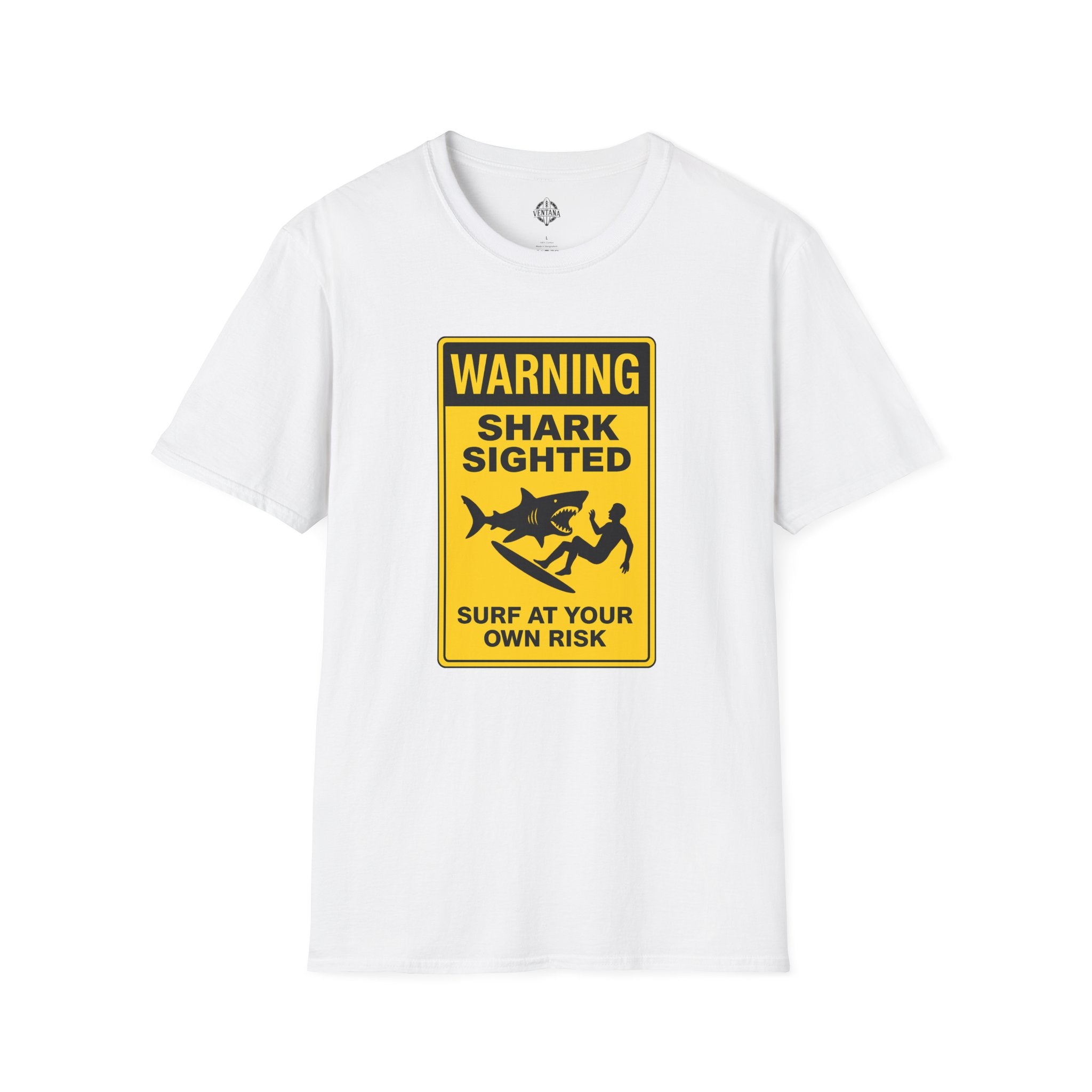 Shark Sighted Unisex - Soft Style U.S. Cotton T-Shirt