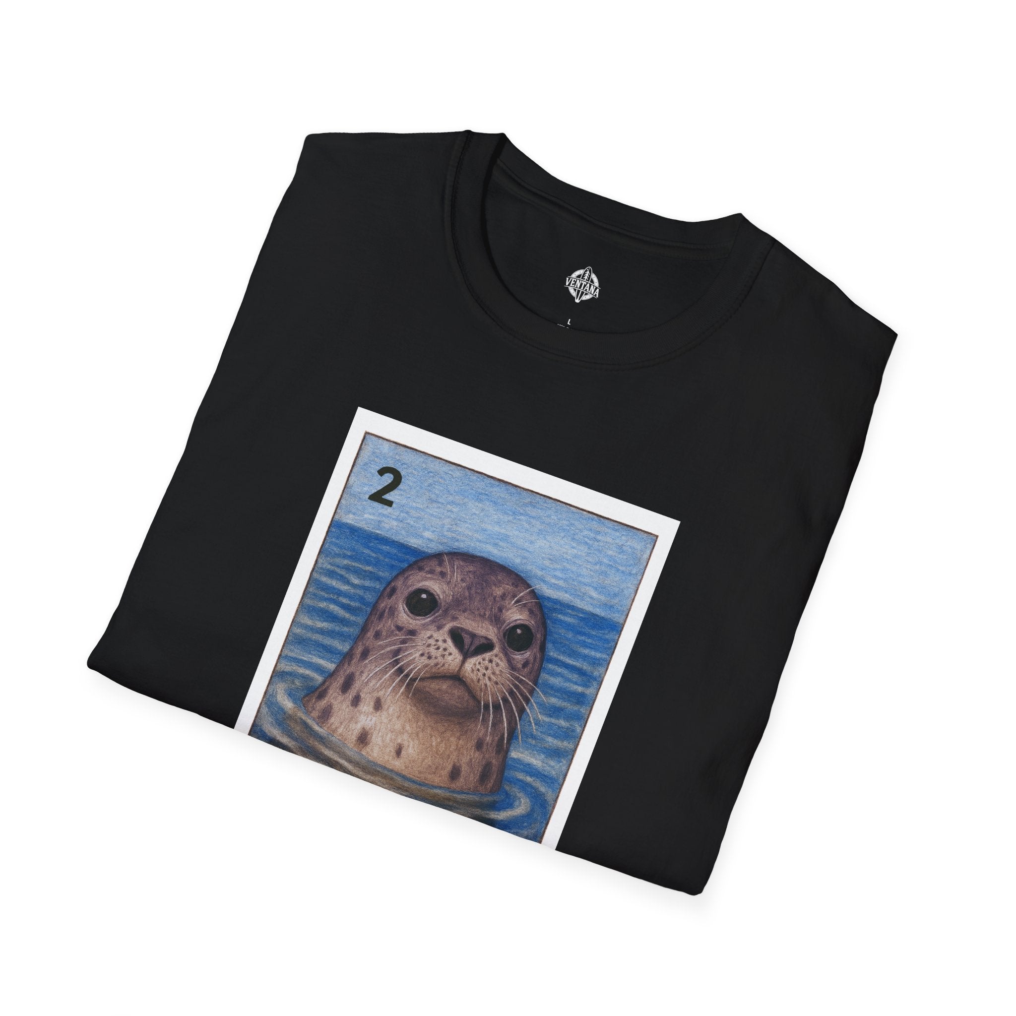 Seal Lotería Unisex - Soft Style U.S. Cotton T-Shirt