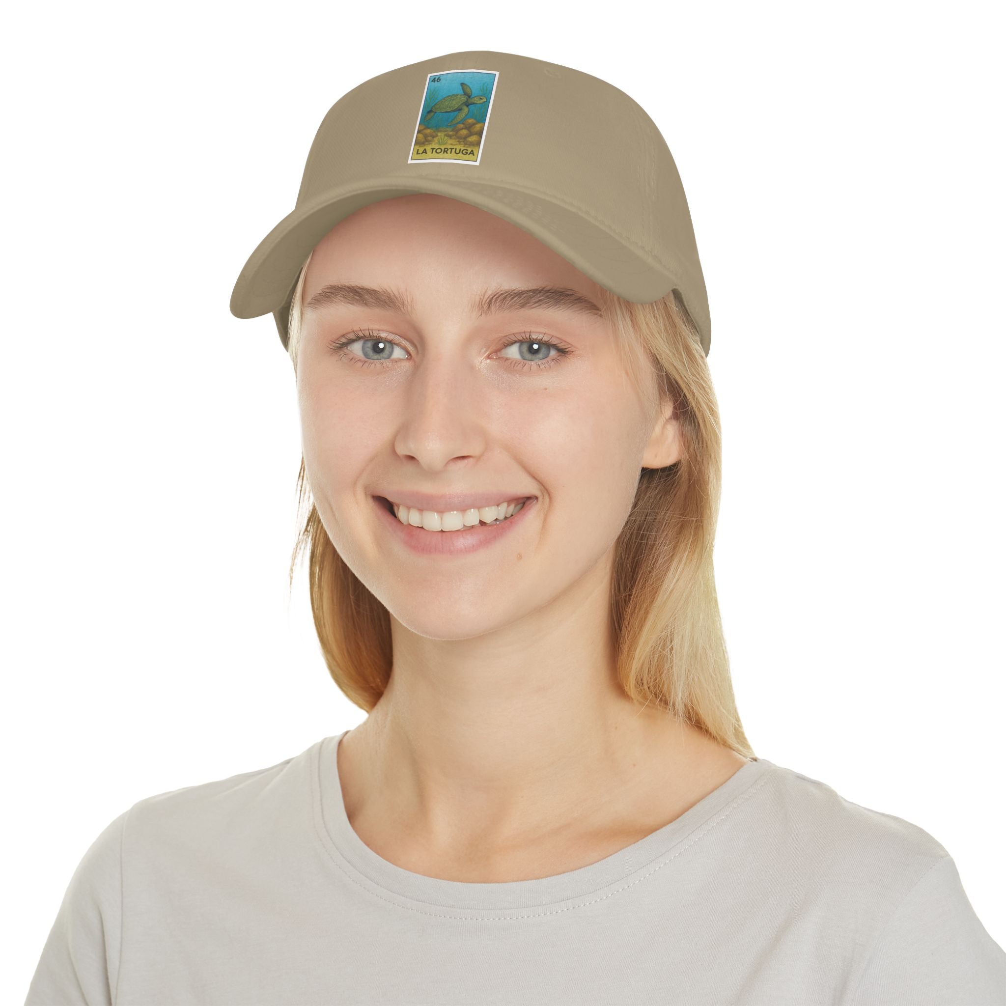Turtle Lotería Unisex - 100% Cotton Baseball Cap (La Tortuga)