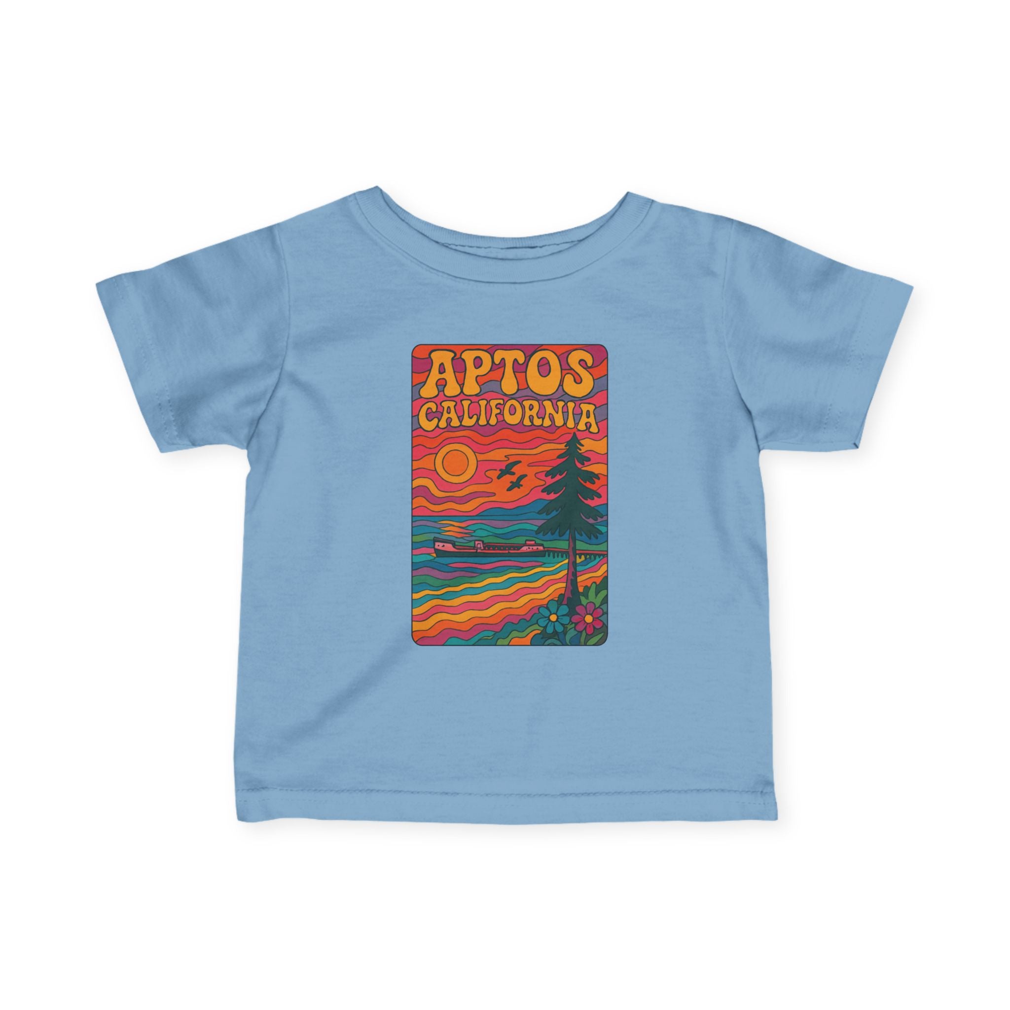 Aptos California Psychedelic - Infant 100% Cotton T-Shirt
