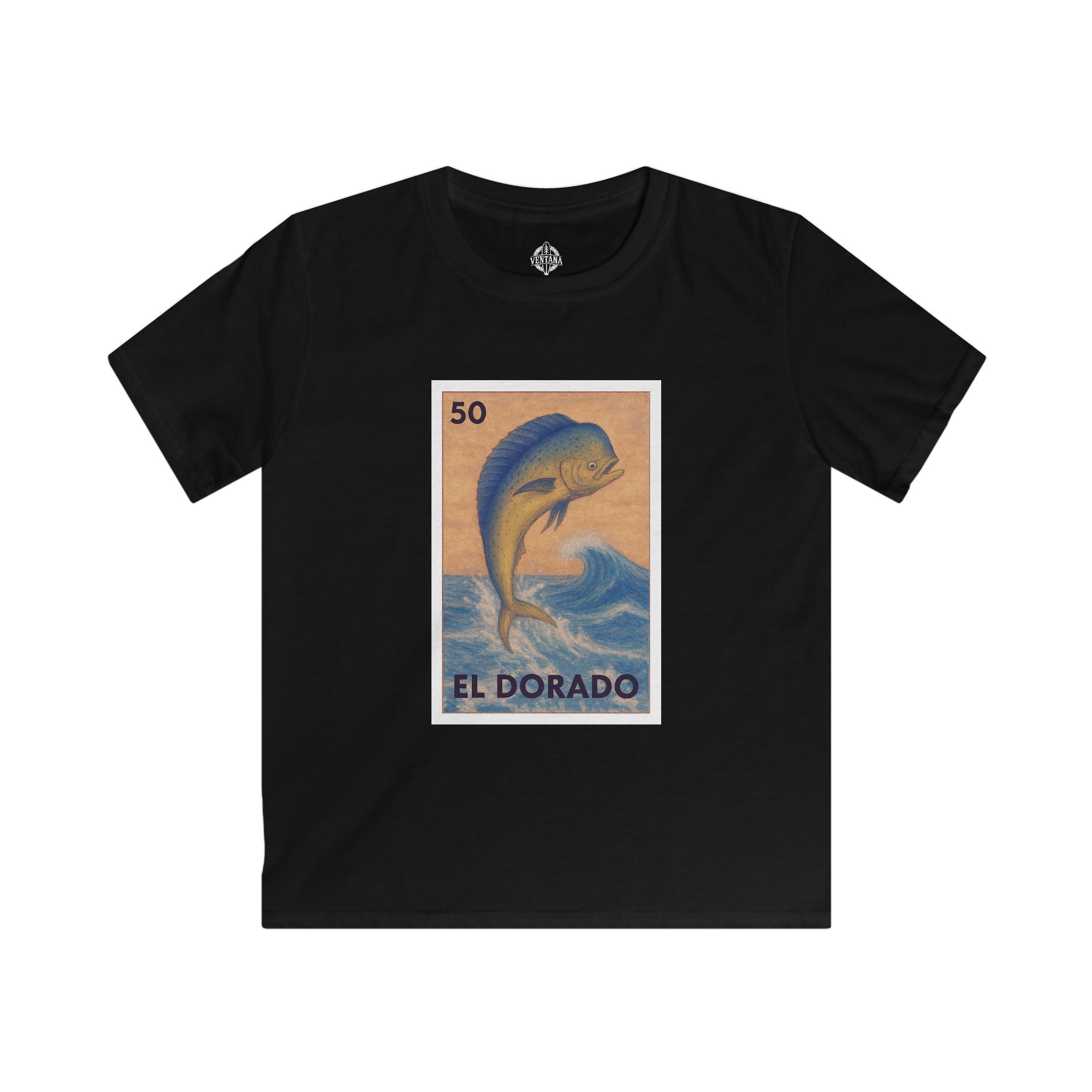 Dorado Lotería Kids - Soft Style U.S. Cotton T-Shirt (El Dorado)