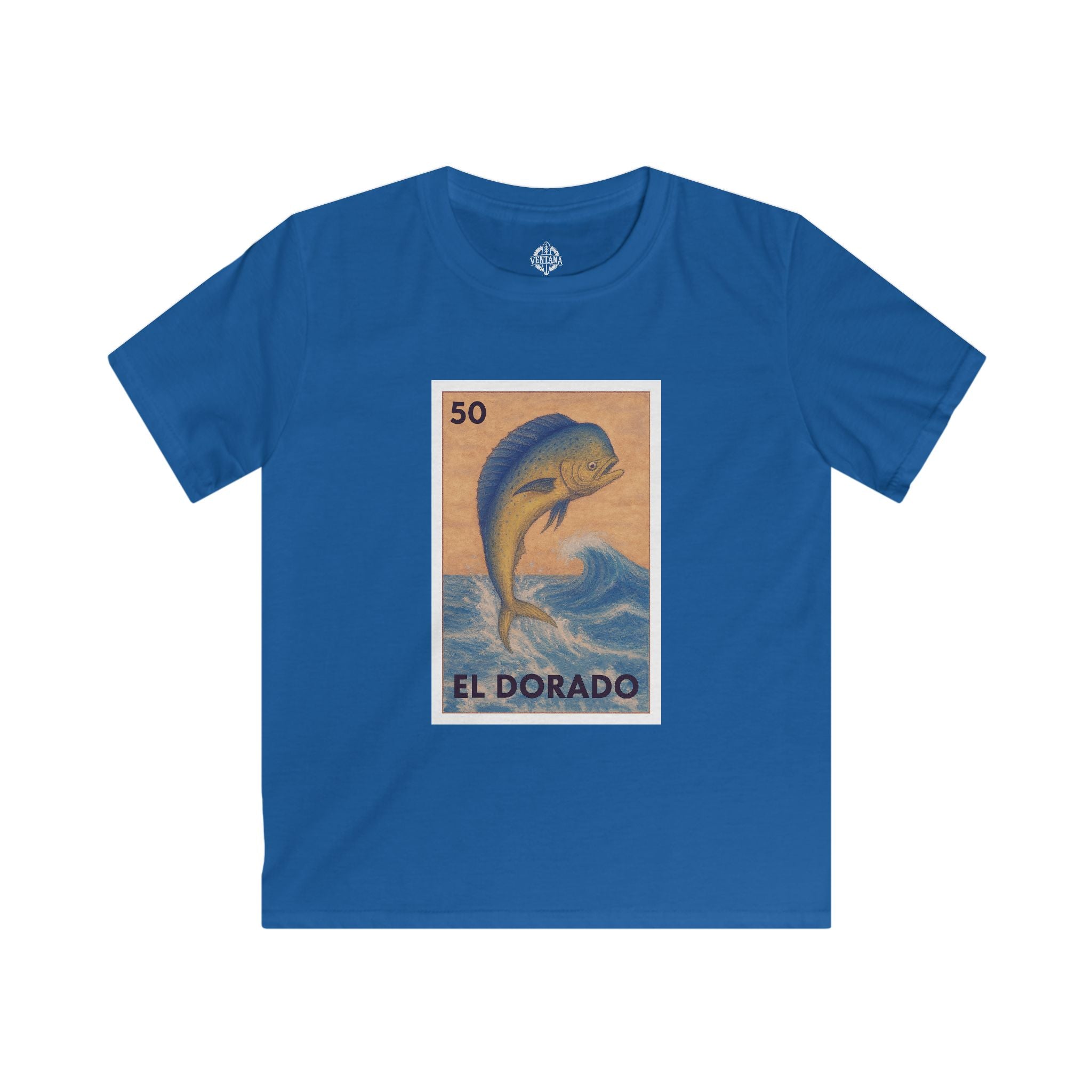 Dorado Lotería Kids - Soft Style U.S. Cotton T-Shirt (El Dorado)