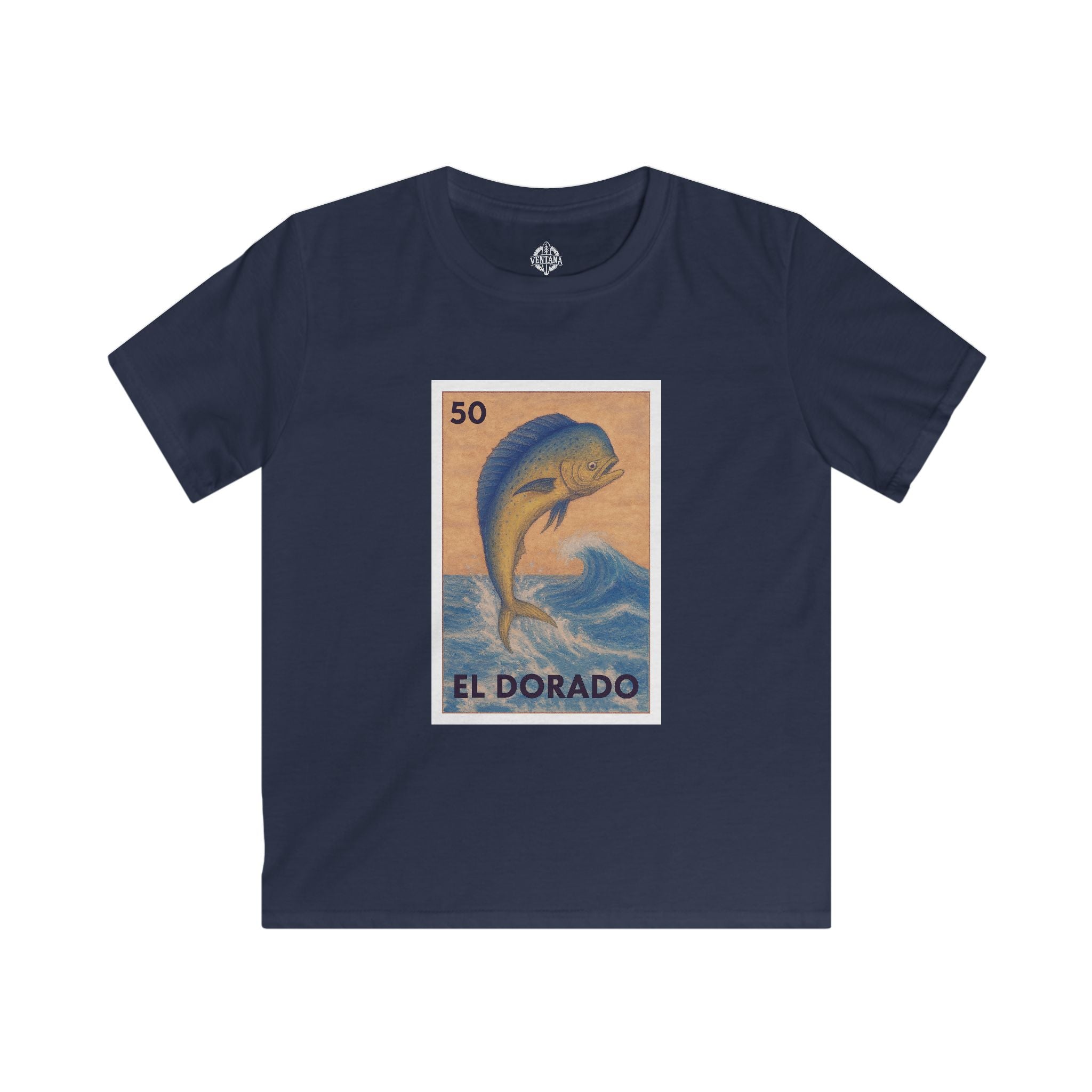 Dorado Lotería Kids - Soft Style U.S. Cotton T-Shirt (El Dorado)