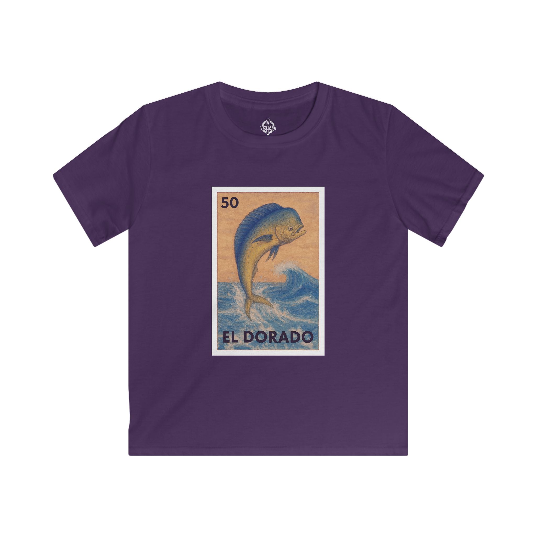 Dorado Lotería Kids - Soft Style U.S. Cotton T-Shirt (El Dorado)