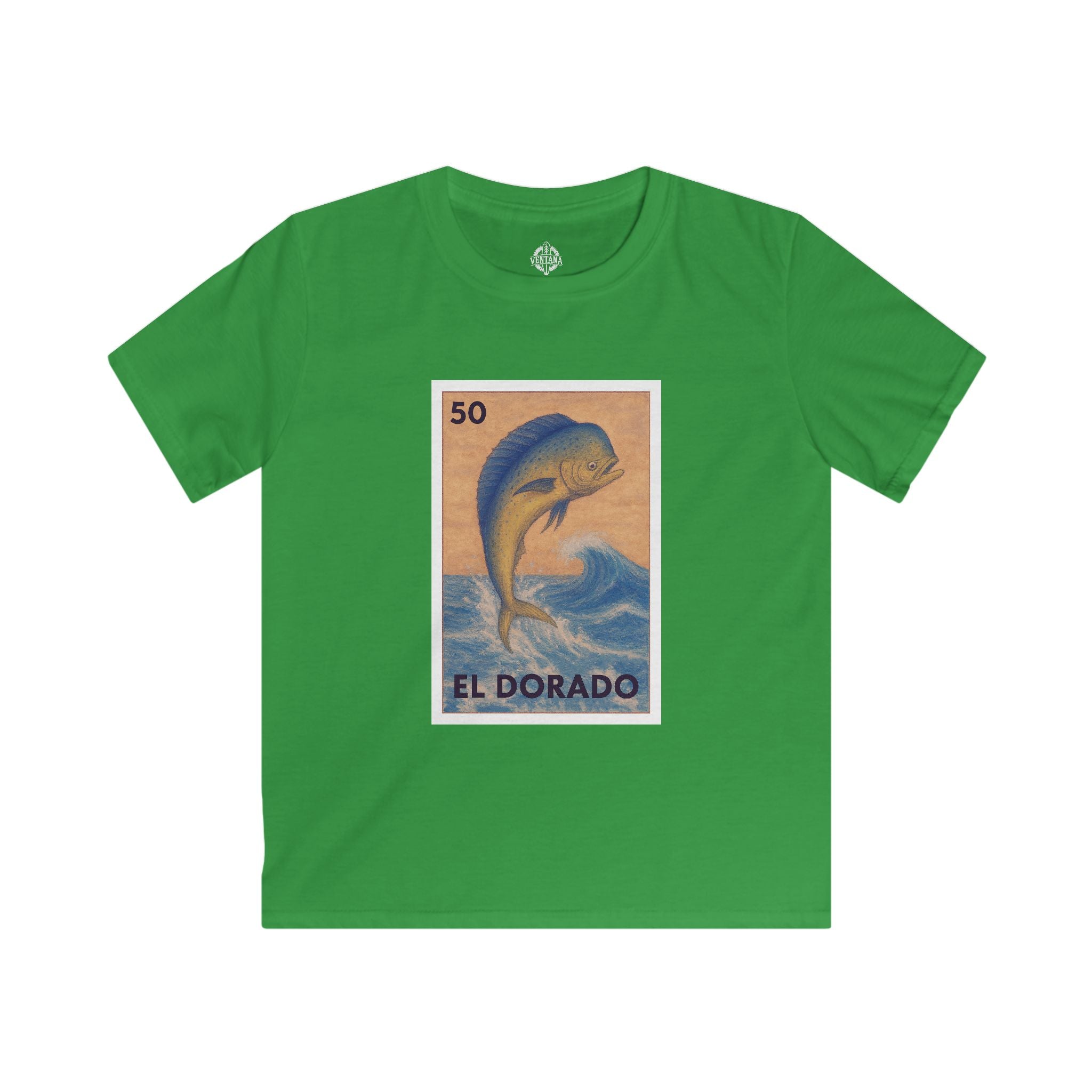 Dorado Lotería Kids - Soft Style U.S. Cotton T-Shirt (El Dorado)