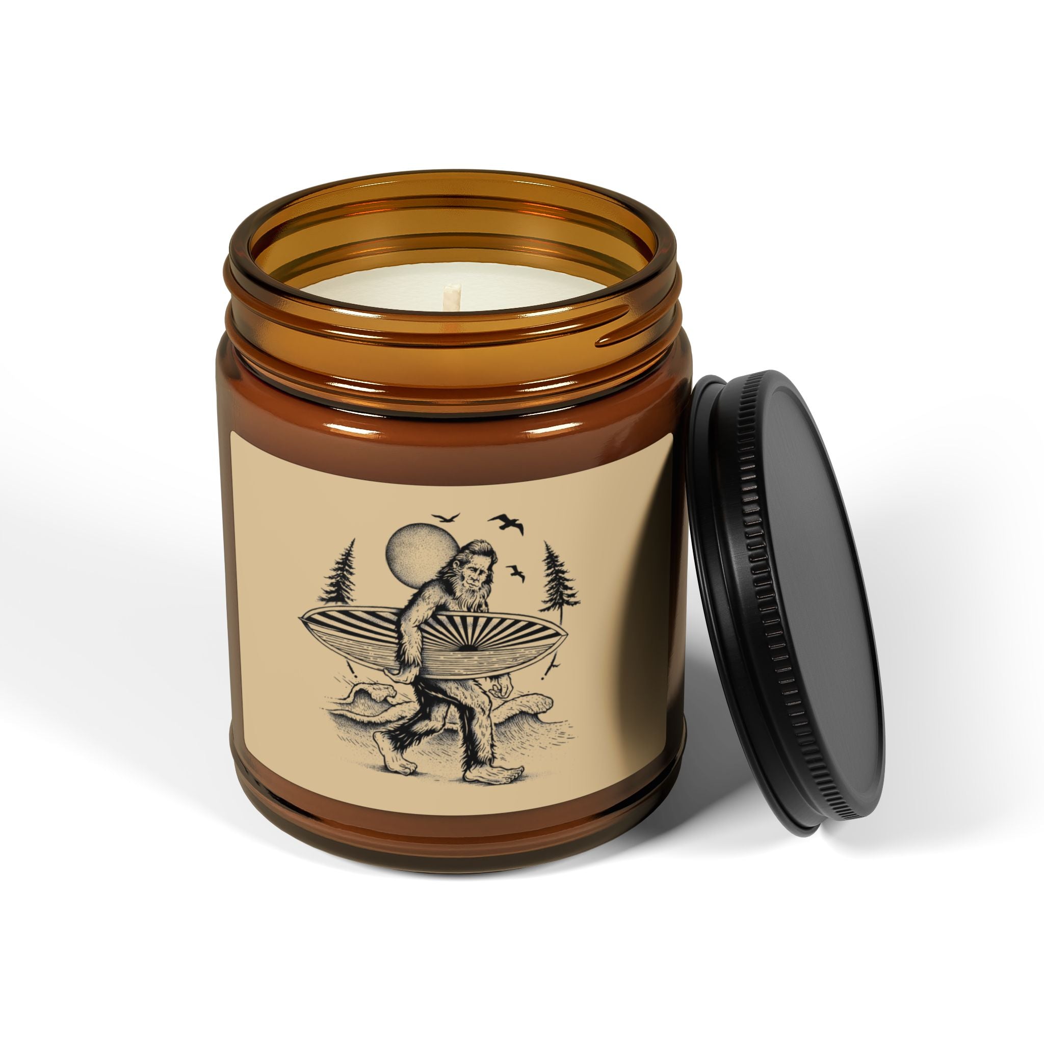 Ventana Surfsquatch by Thiago Bianchini Scented Soy Candle (4oz & 9oz)