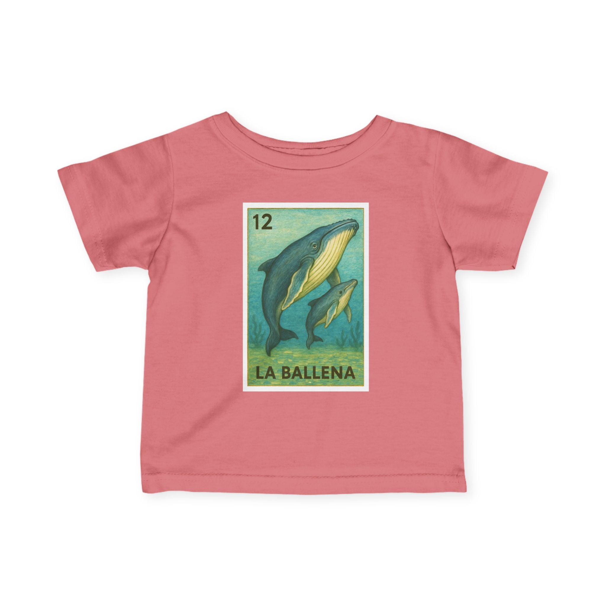 Whale Lotería - Infant 100% Cotton T-Shirt (La Ballena)