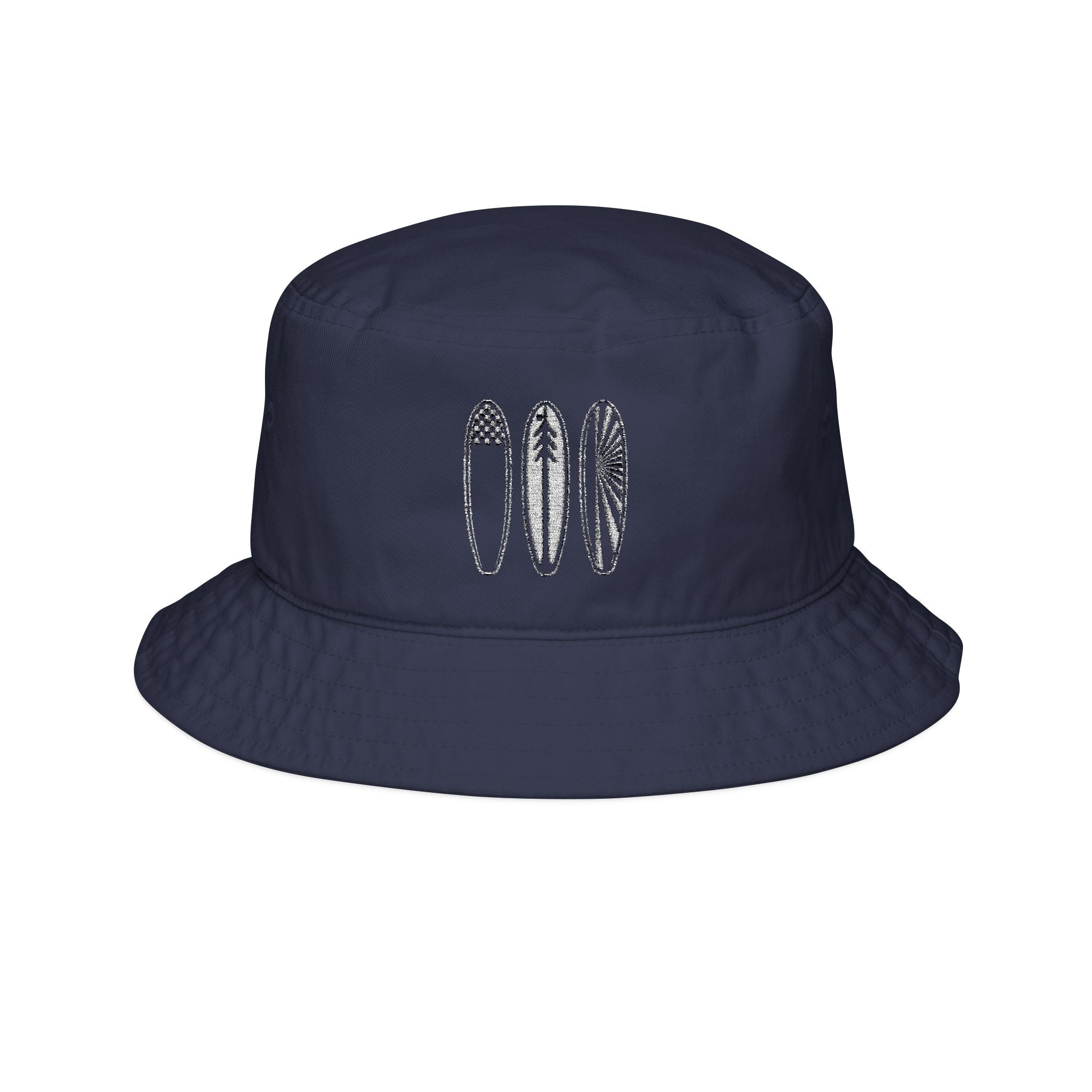 Ventana Three Board Embroidered Bucket Hat Unisex