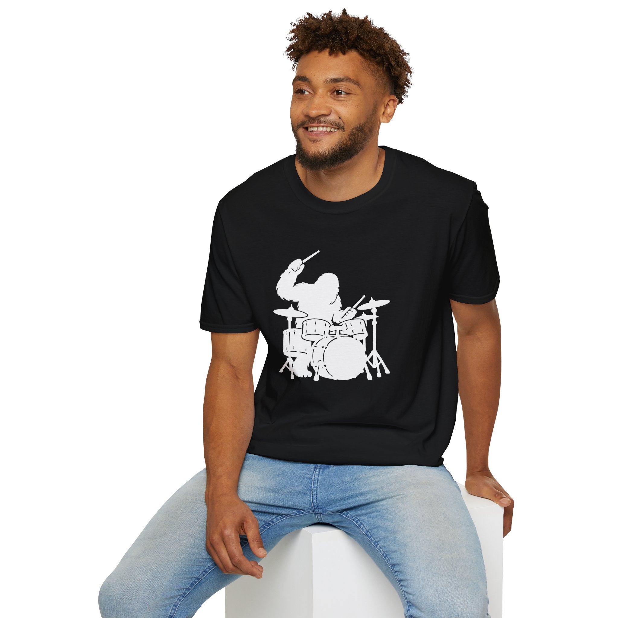 Ventana Drumsquatch Unisex - U.S. Cotton T-Shirt
