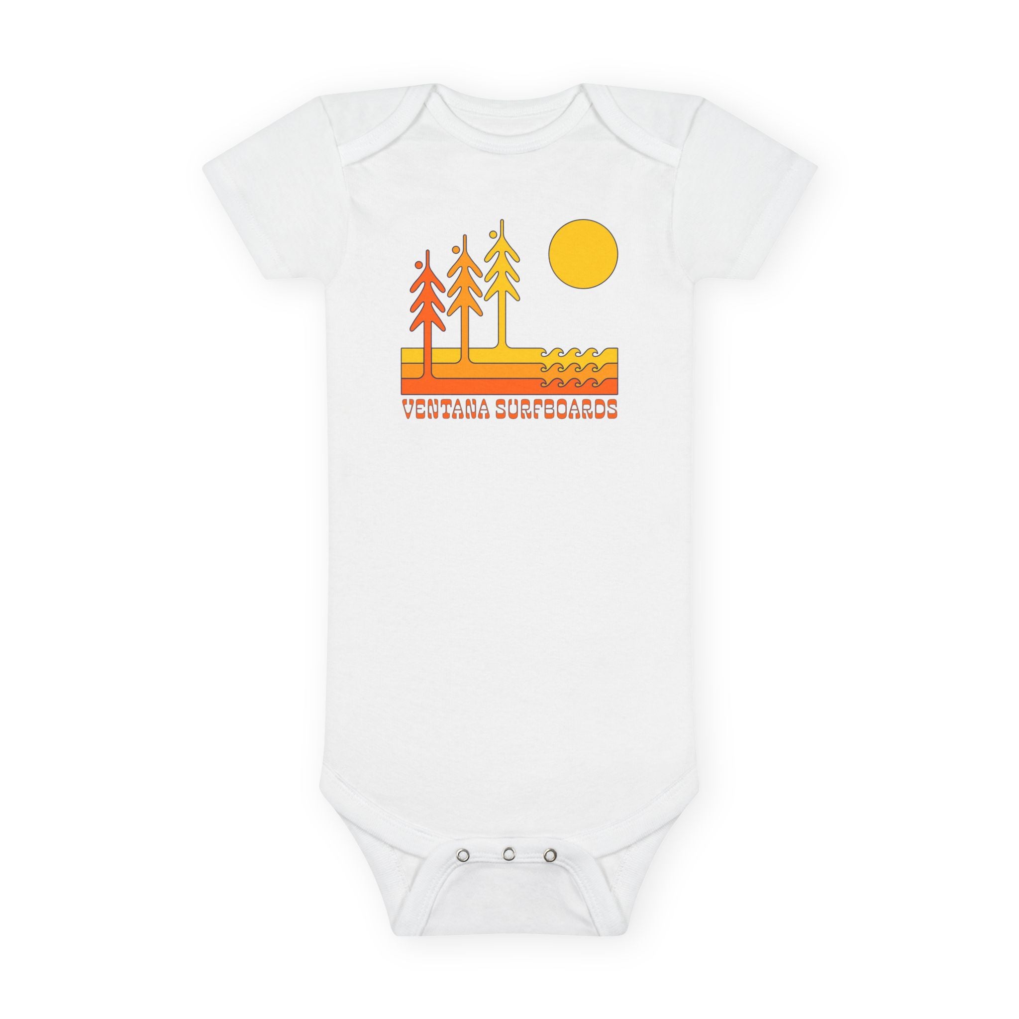 Ventana Circa 78 - Baby Short Sleeve 100% Cotton Onesie