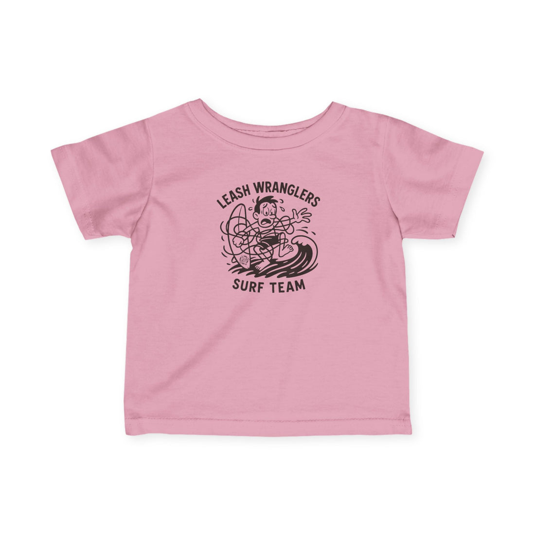 Leash Wranglers Surf Team - Infant 100% Cotton T-Shirt
